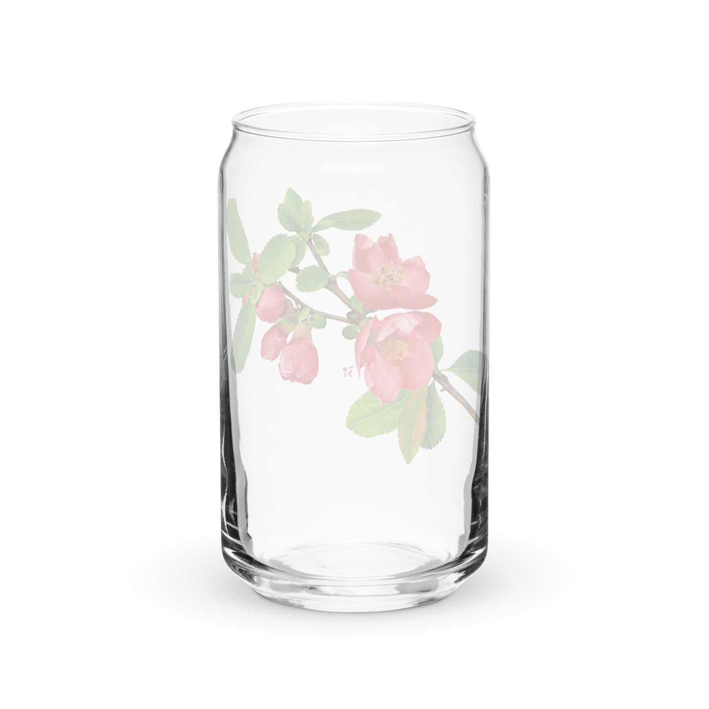 Chinese quince Can-shaped glass