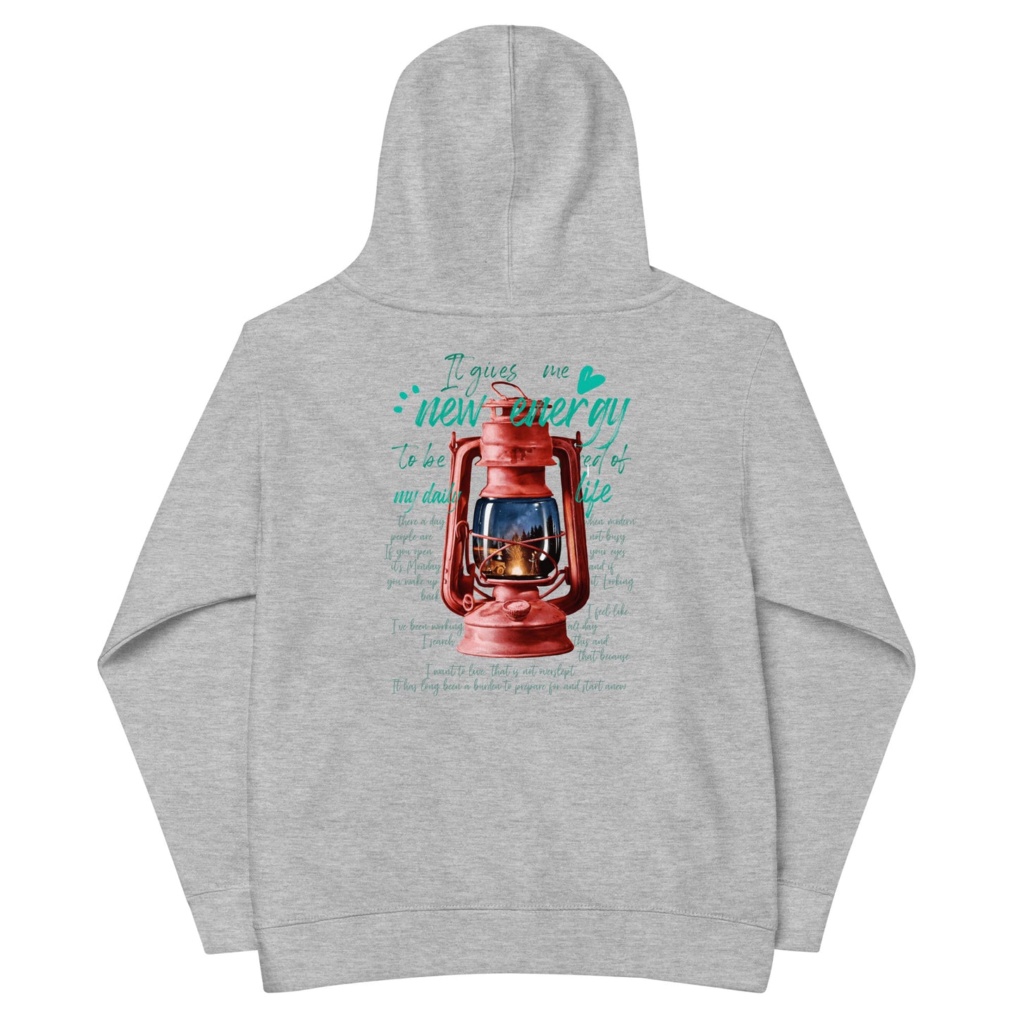 Camp lantern Kids fleece hoodie