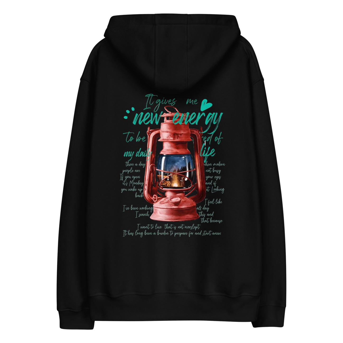 Camp lantern Premium eco hoodie