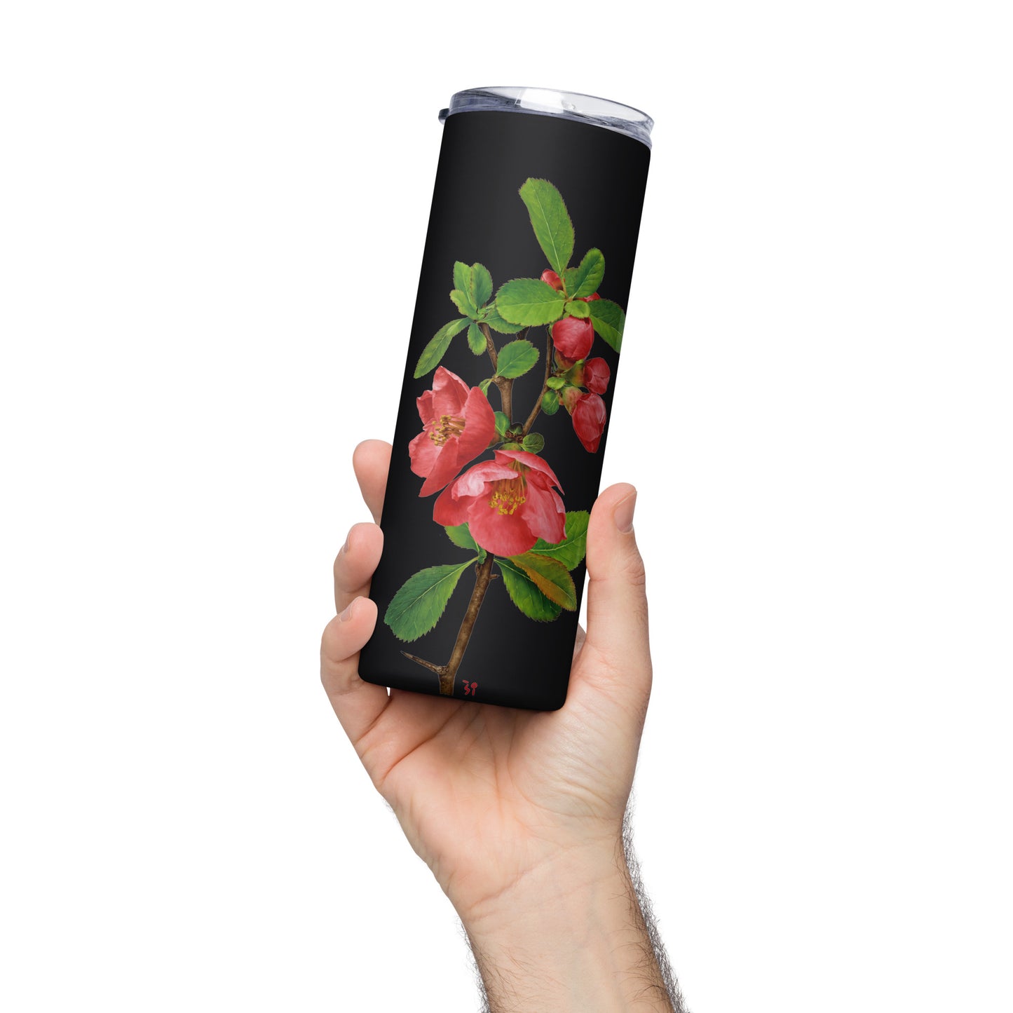 Chinese quince Stainless steel tumbler