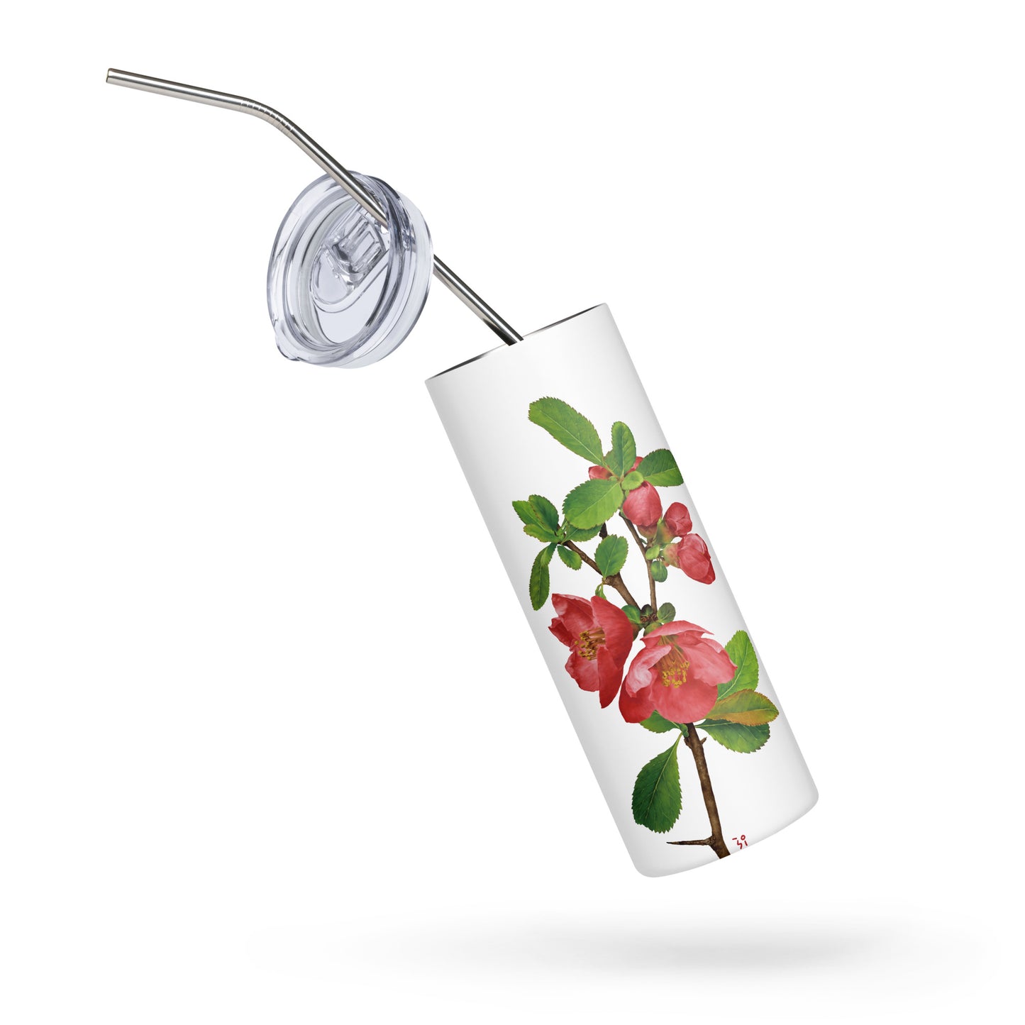 Chinese quince Stainless steel tumbler