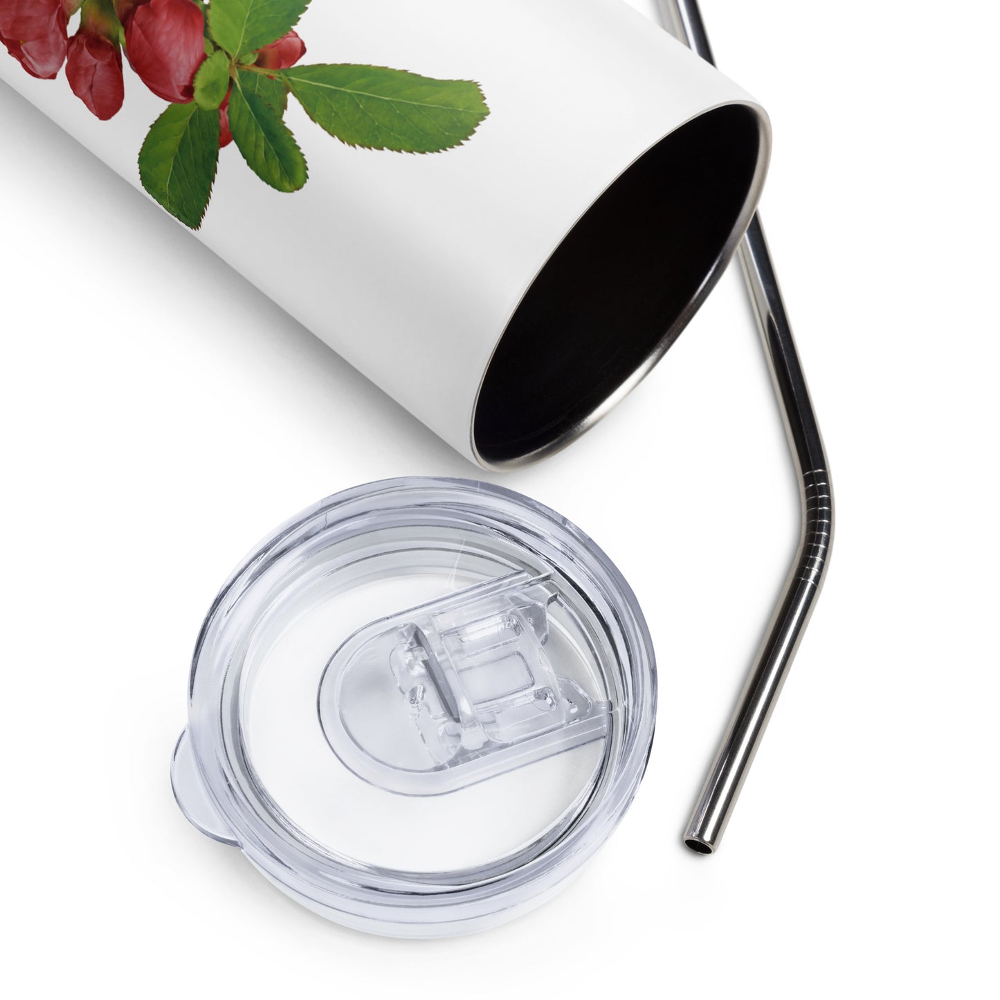 Chinese quince Stainless steel tumbler