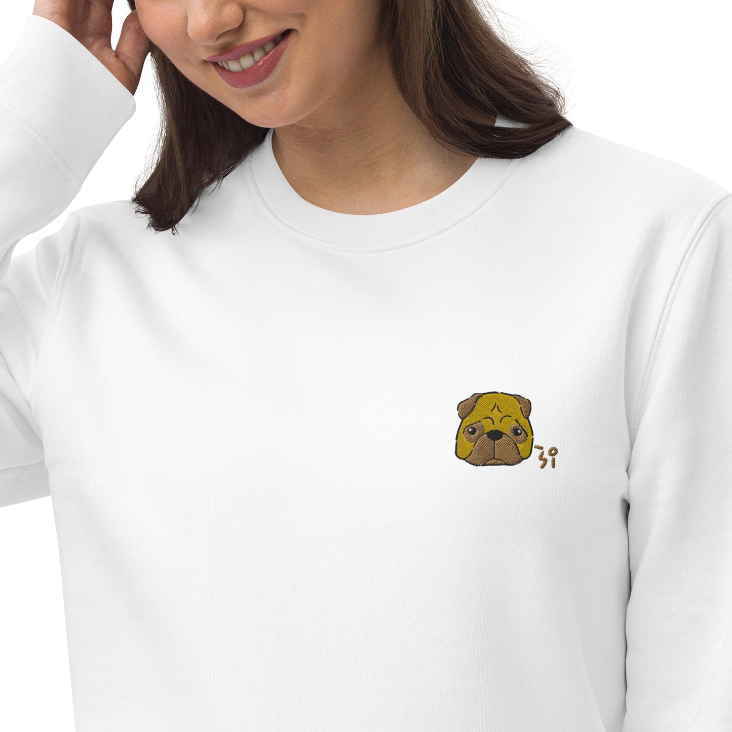 Pug Unisex eco sweatshirt