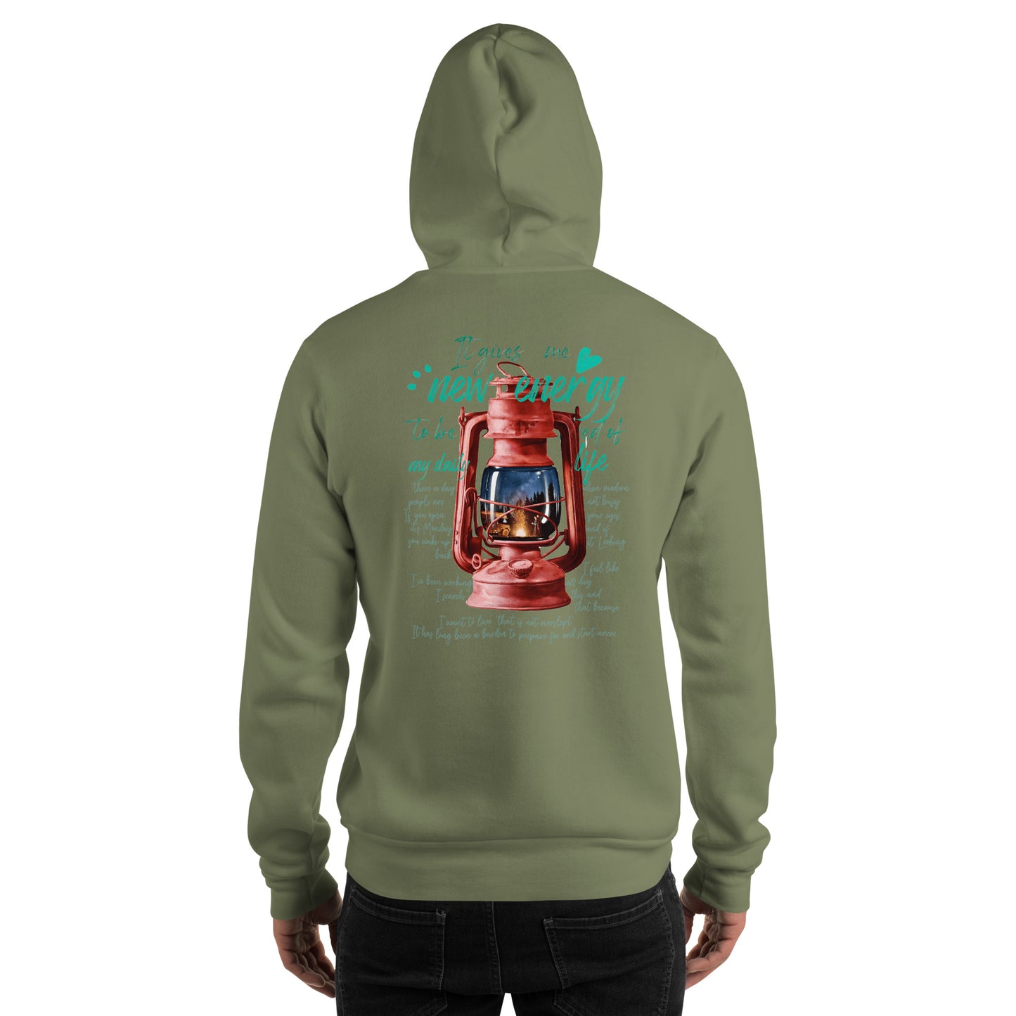 Camp lantern Unisex Hoodie