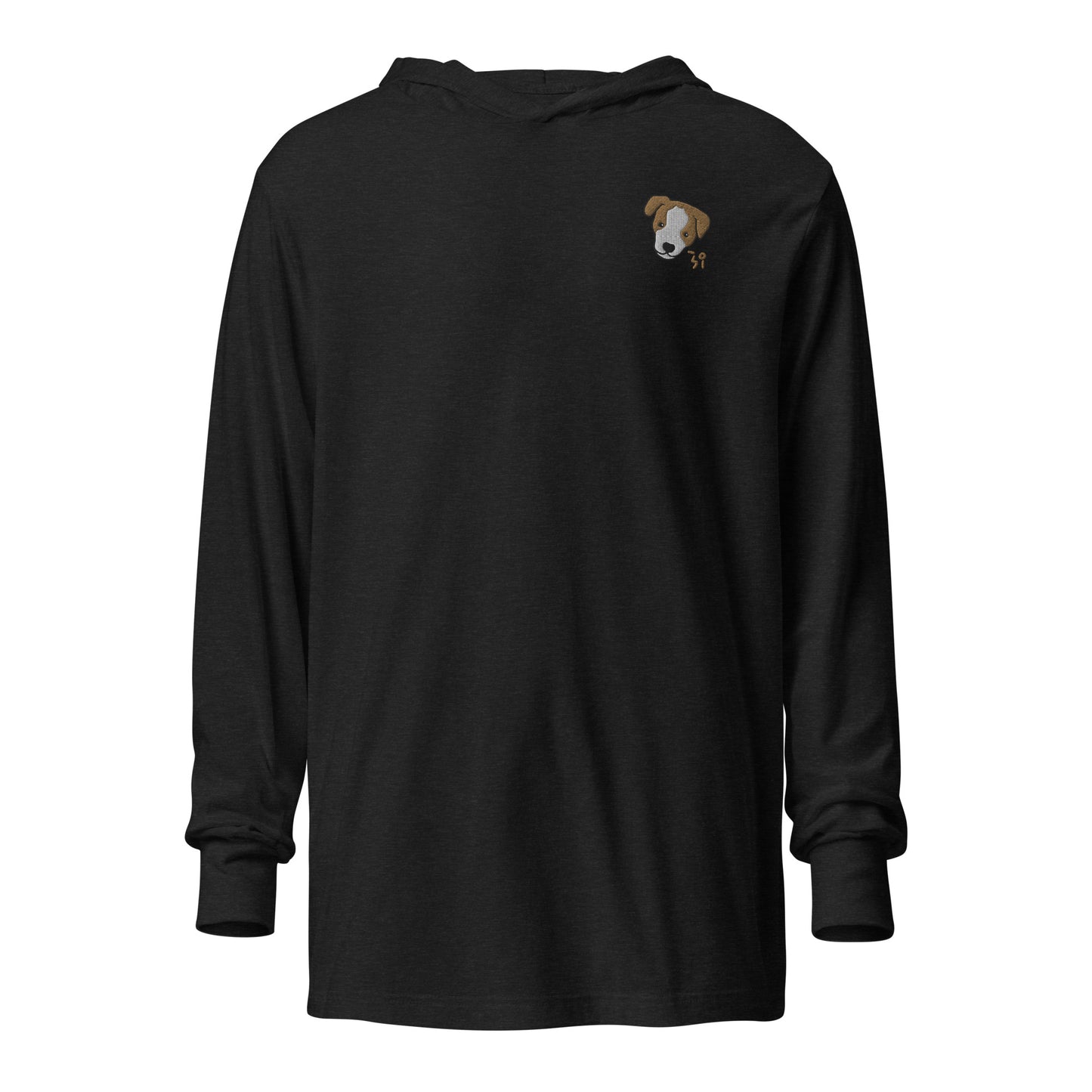 Jack Russell Terrier Hooded long-sleeve tee
