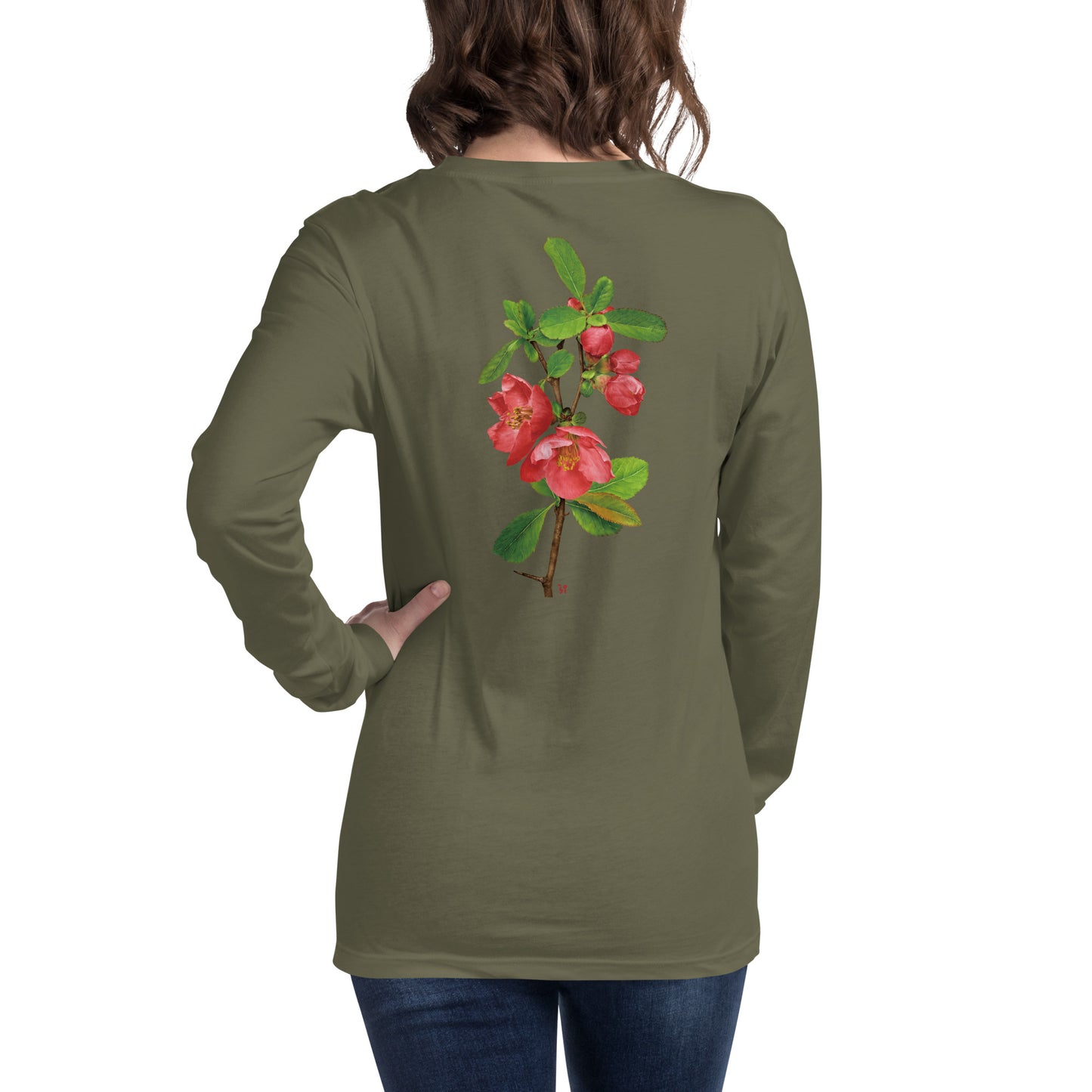 Chinese quince Unisex Long Sleeve Tee
