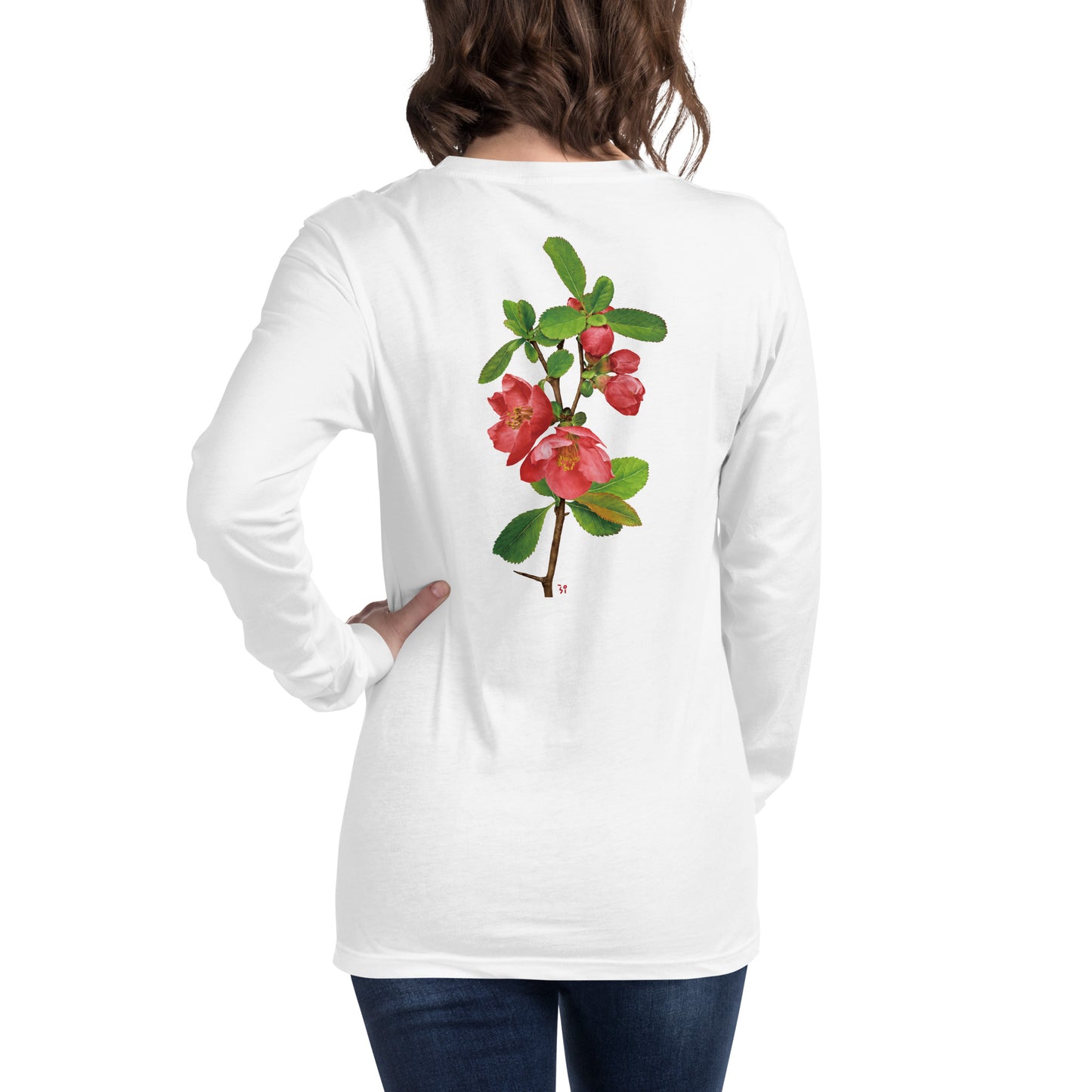 Chinese quince Unisex Long Sleeve Tee
