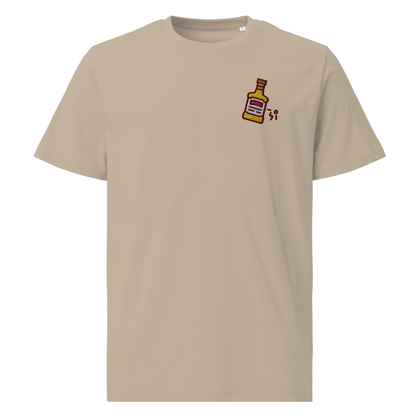 Whiskey Unisex organic cotton t-shirt