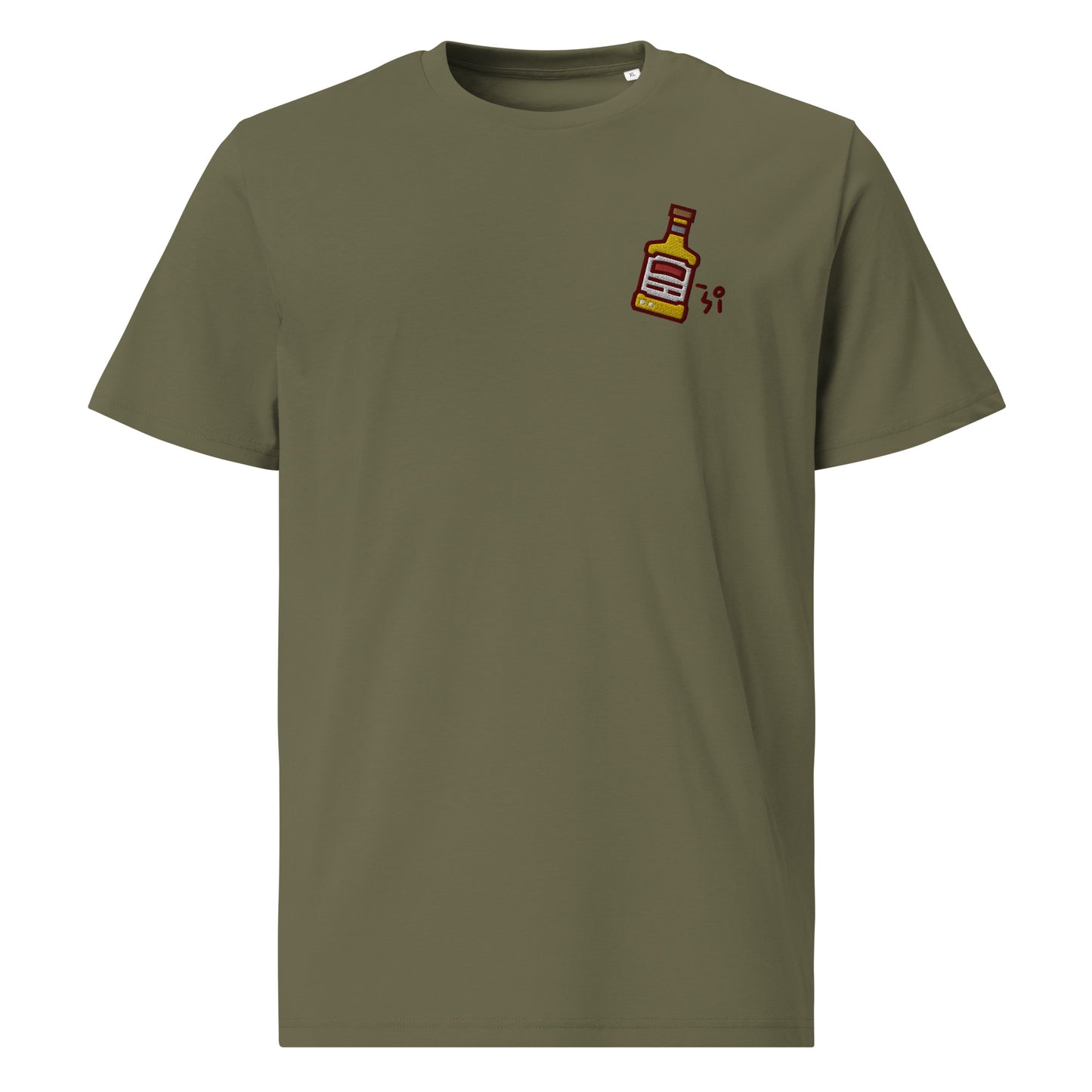 Whiskey Unisex organic cotton t-shirt