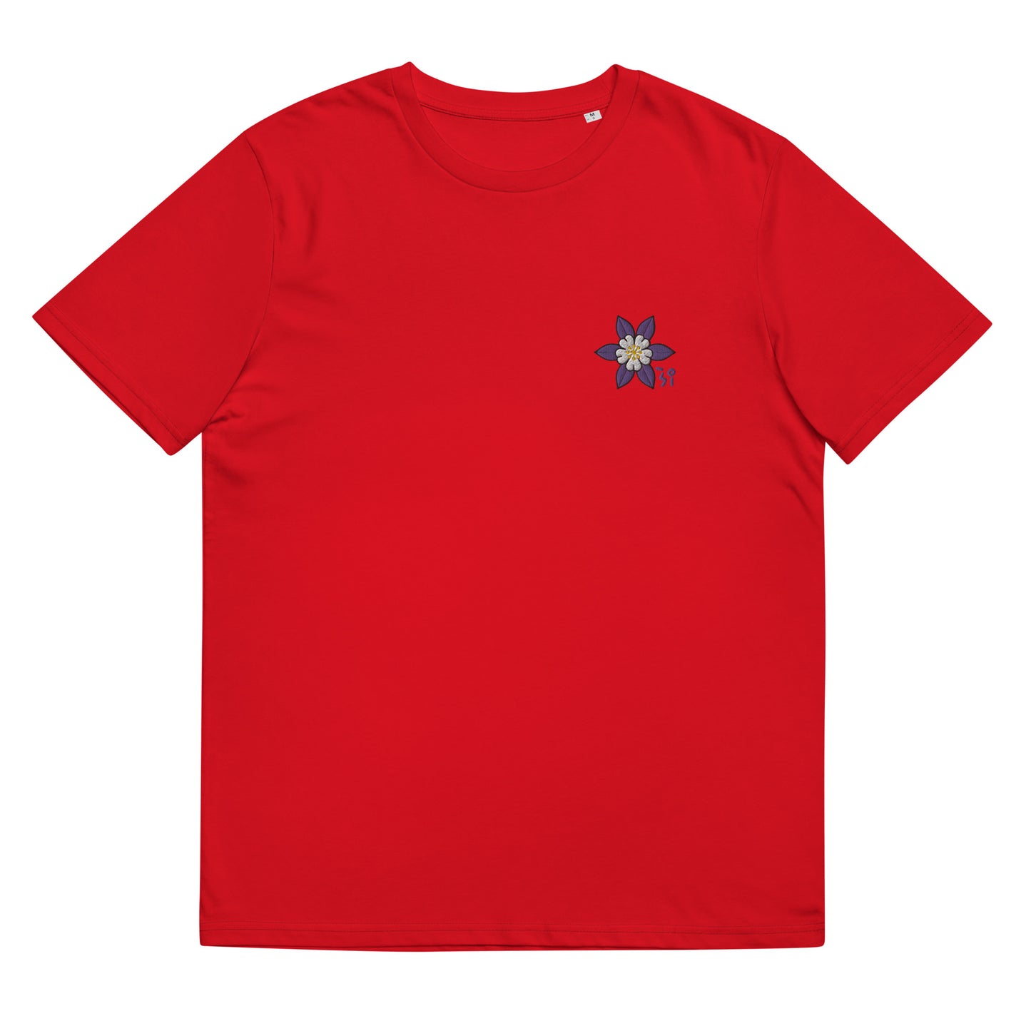 Columbine Unisex organic cotton t-shirt