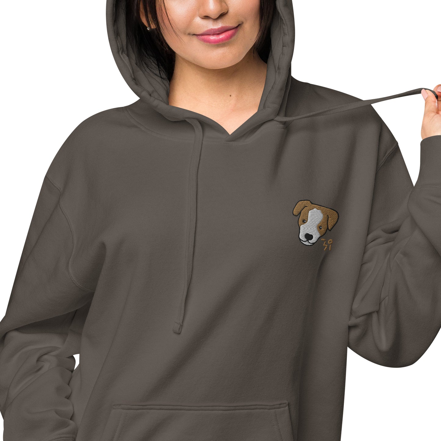 Jack Russell Terrier Unisex pigment-dyed hoodie