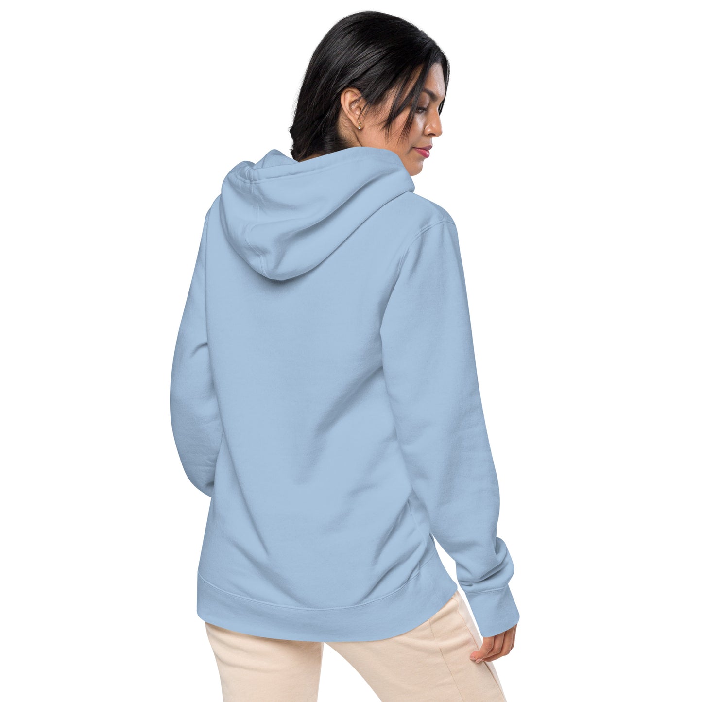 Columbine Unisex pigment-dyed hoodie