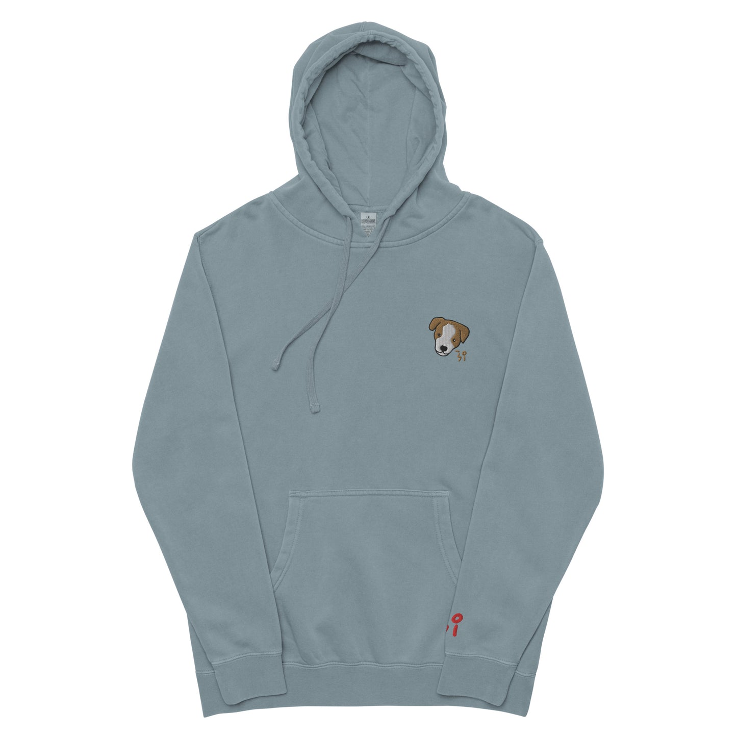 Jack Russell Terrier Unisex pigment-dyed hoodie