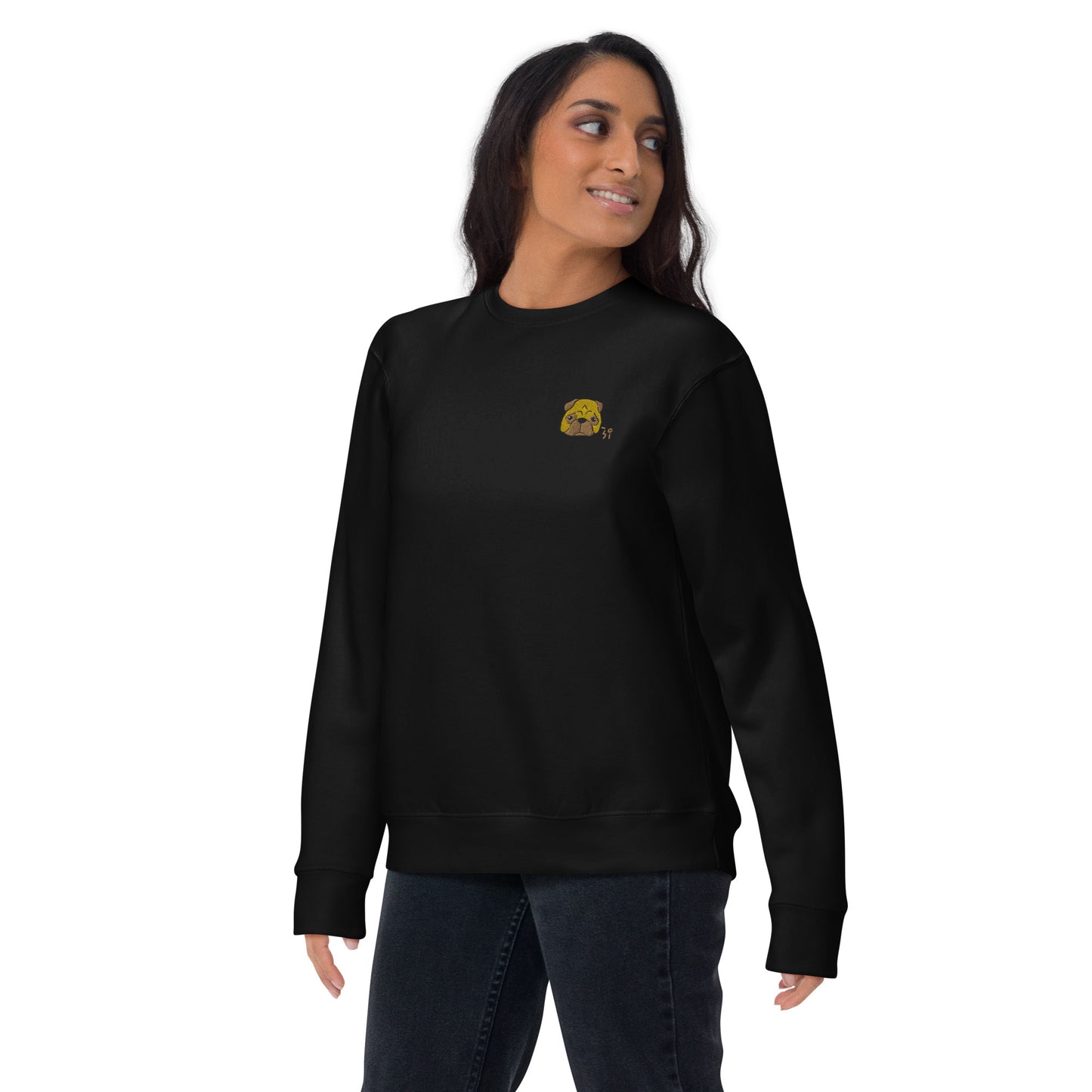 Pug Unisex Premium Sweatshirt