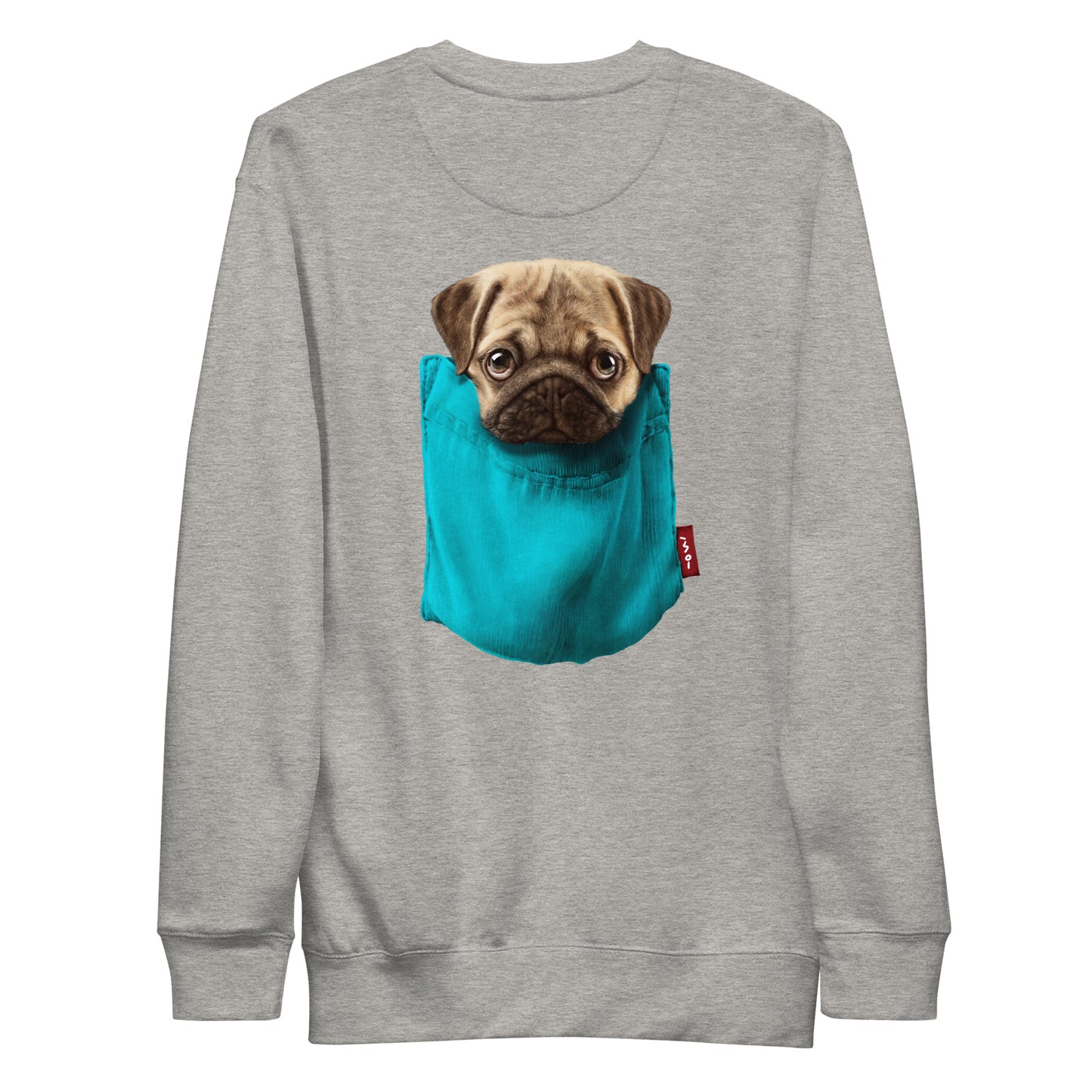 Pug Unisex Premium Sweatshirt