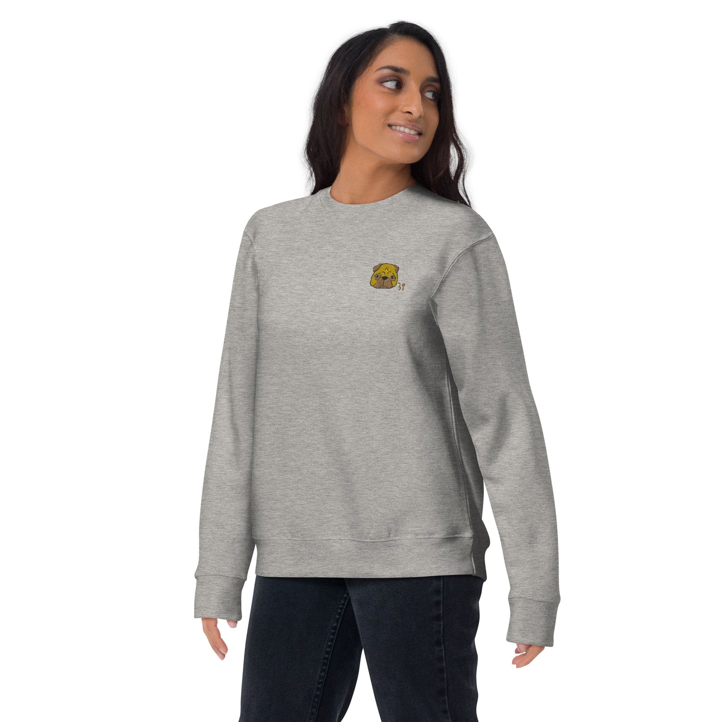 Pug Unisex Premium Sweatshirt