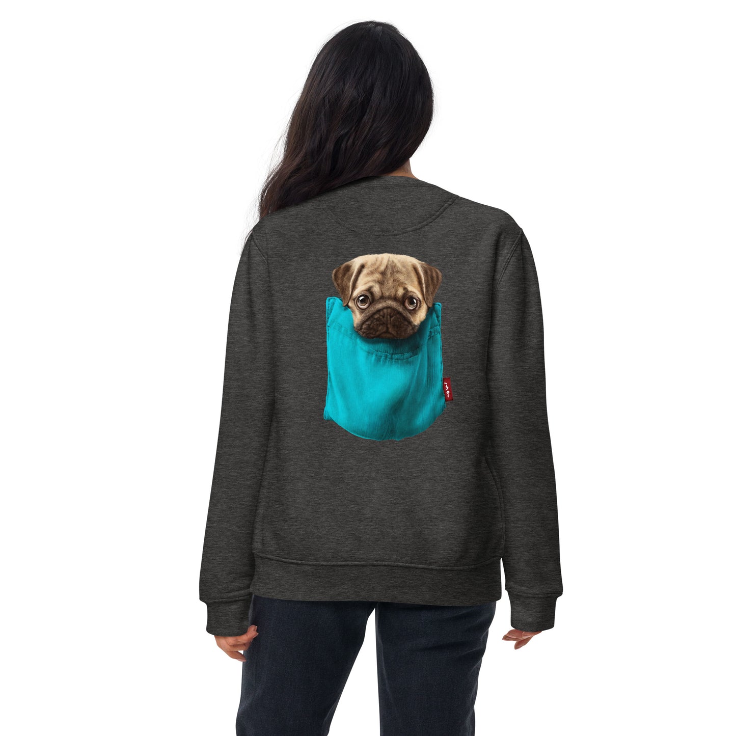 Pug Unisex Premium Sweatshirt