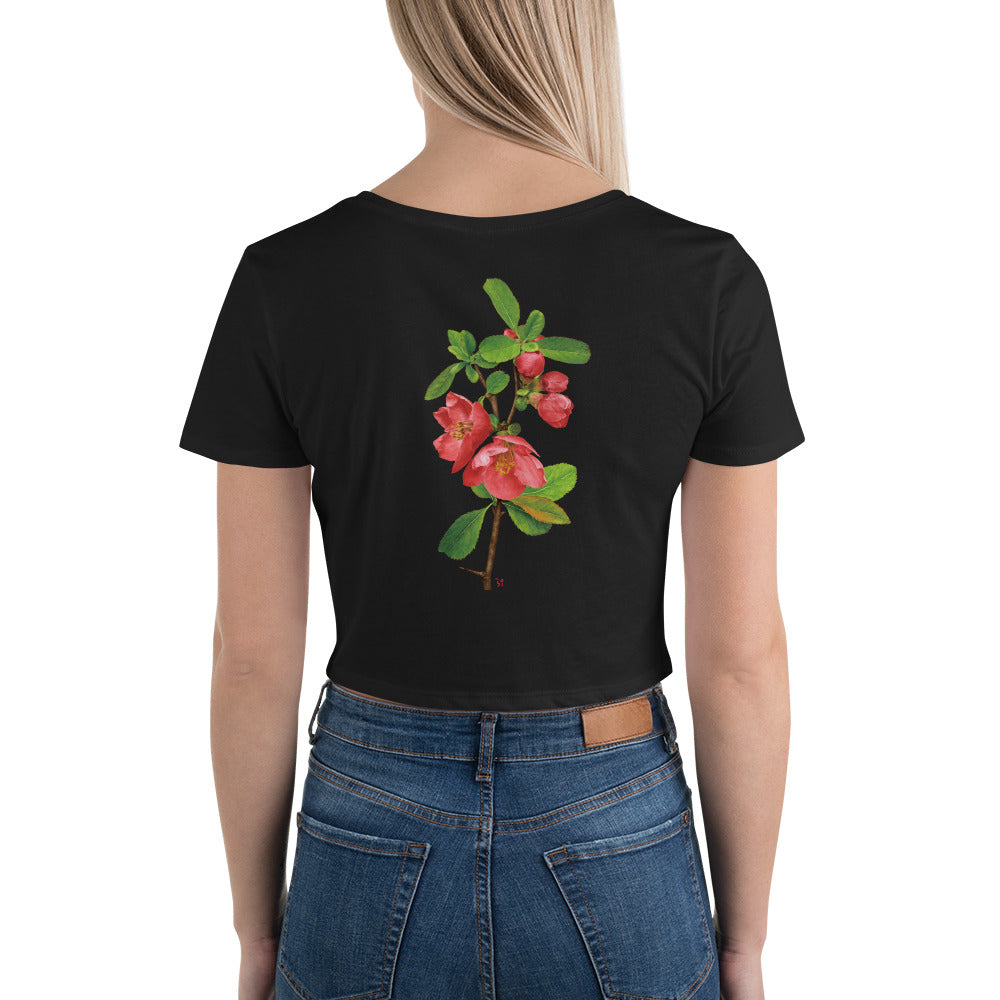 Chinese quince Women’s Crop Tee