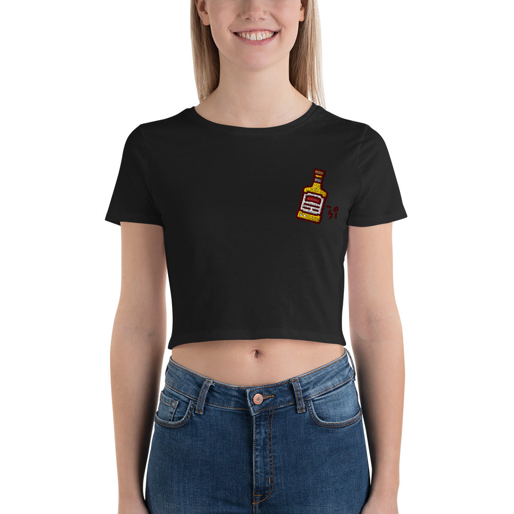 Whiskey Women’s Crop Tee