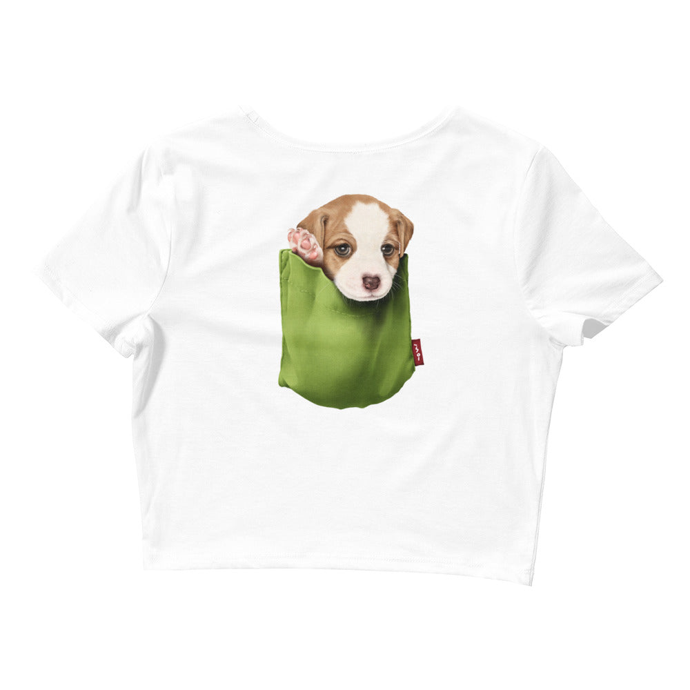 Jack Russell Terrier Women’s Crop Tee