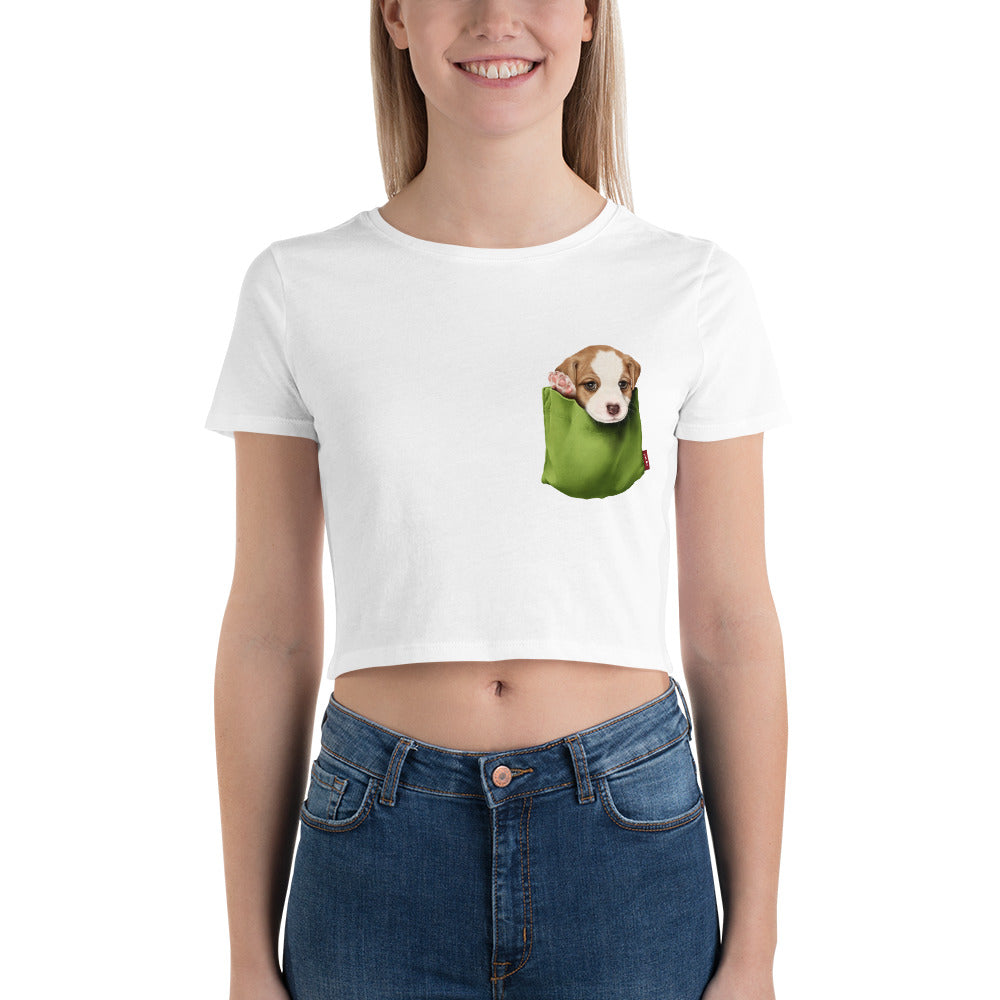 Jack Russell Terrier Women’s Crop Tee