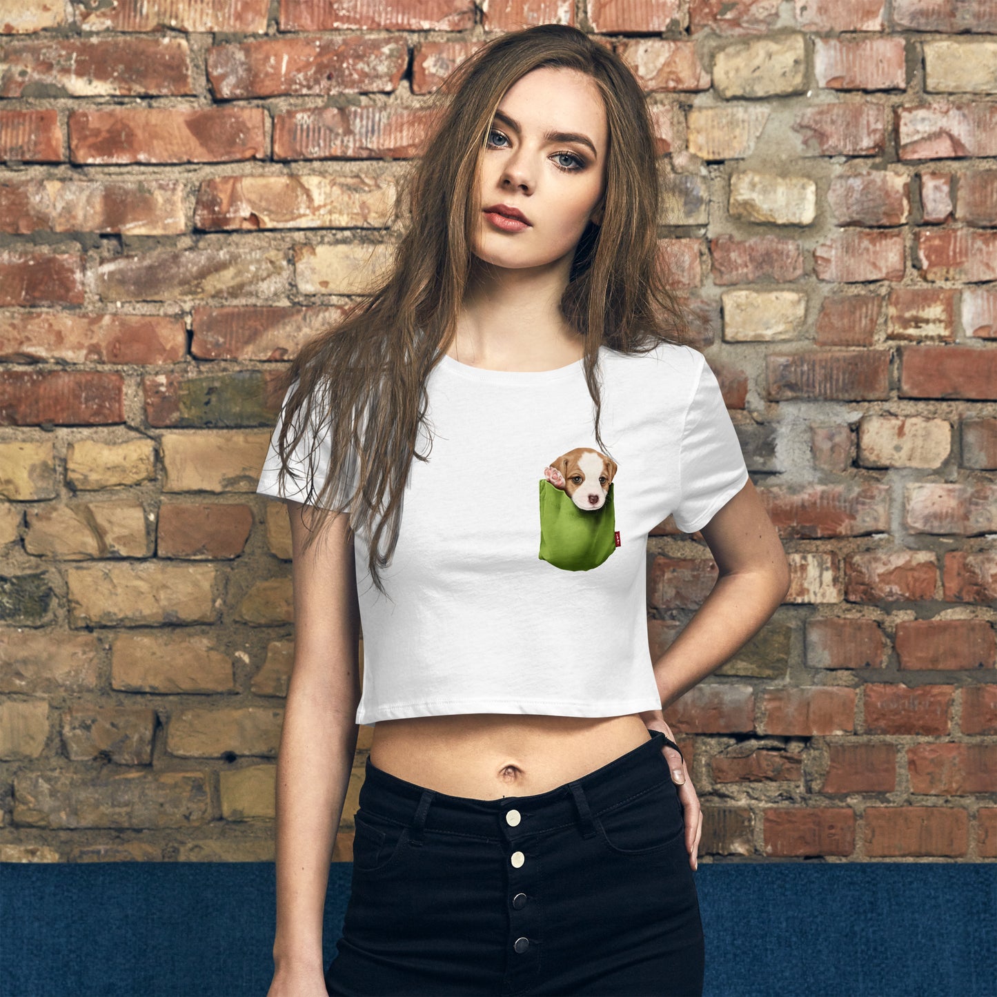 Jack Russell Terrier Women’s Crop Tee