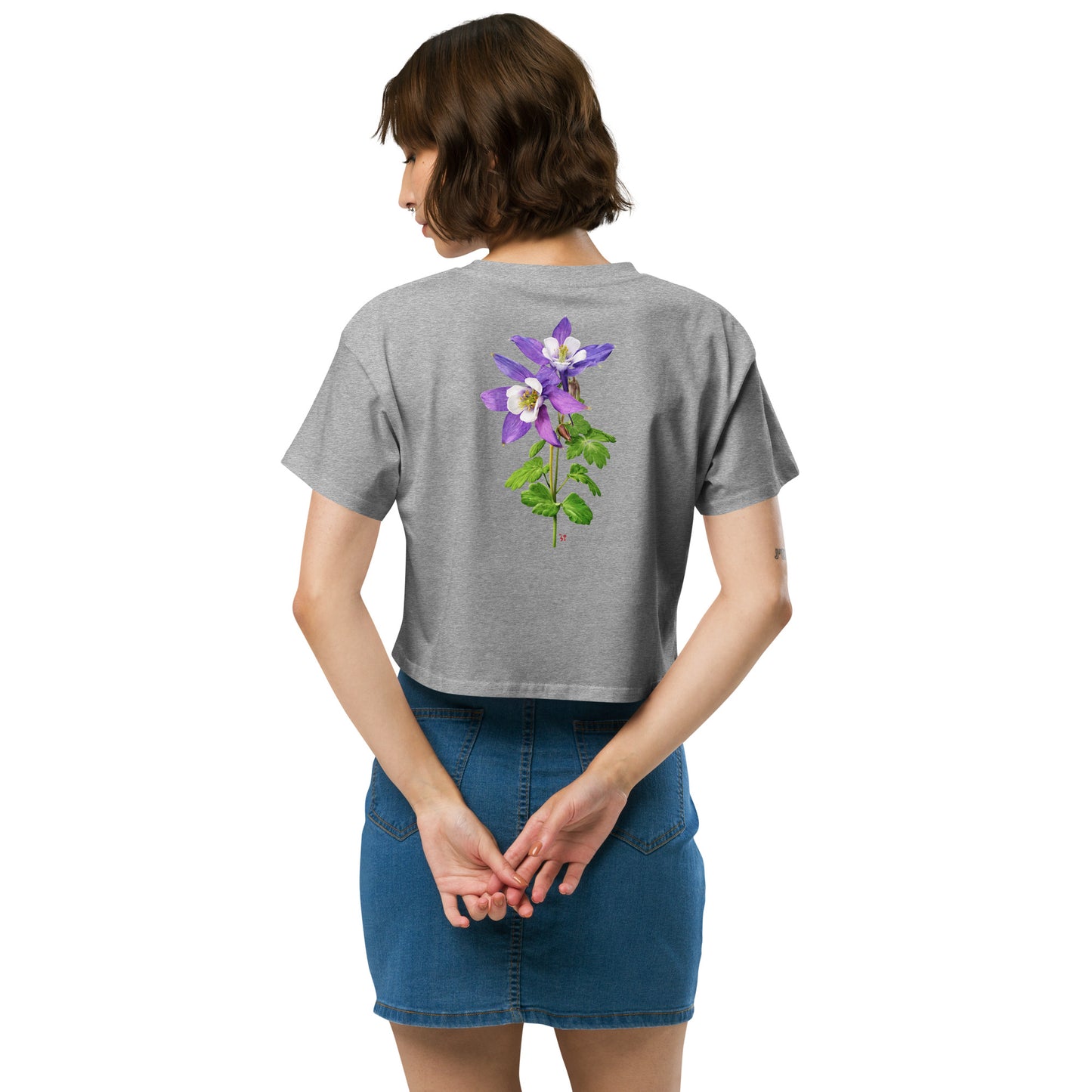 Columbine Women’s crop top