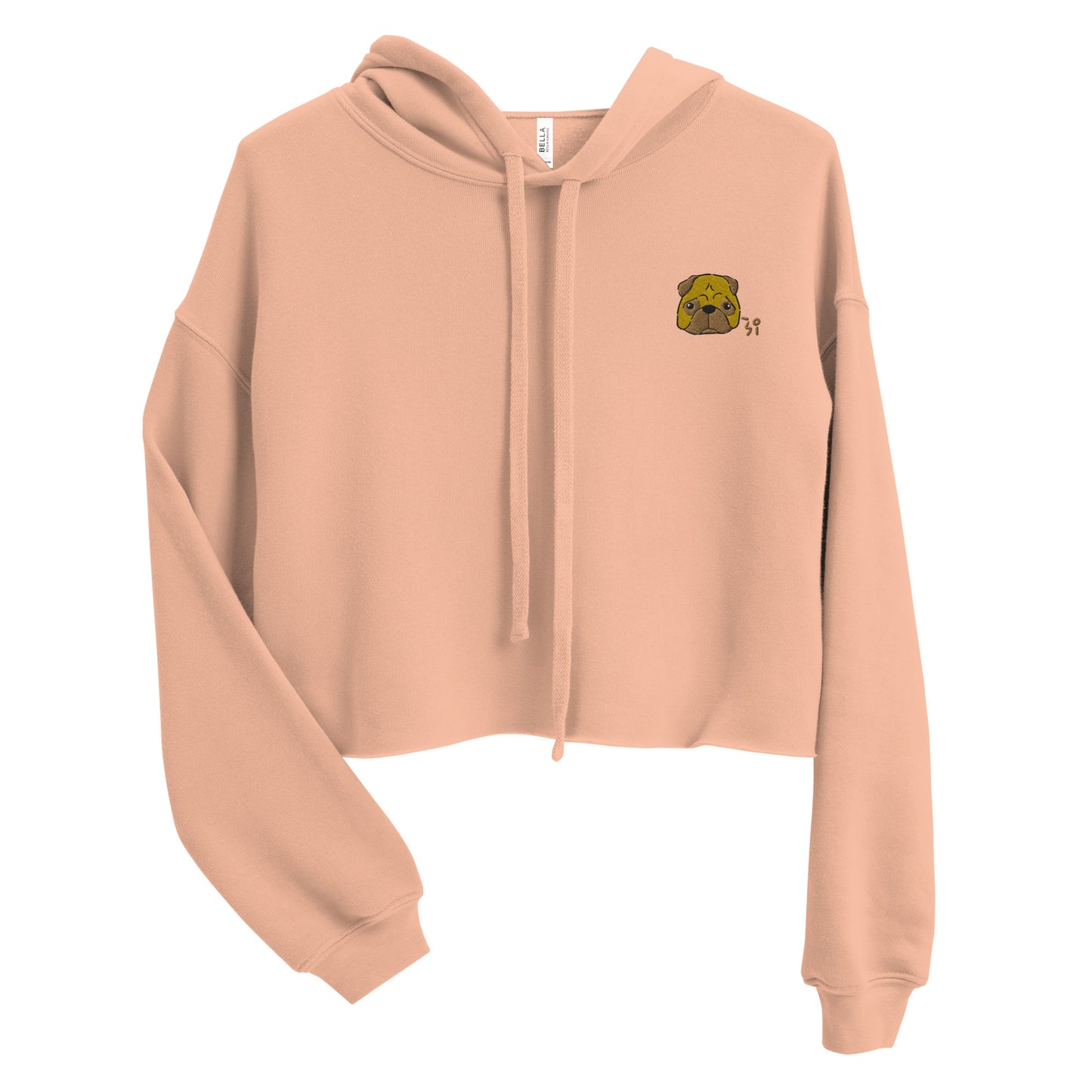 Pug Crop Hoodie