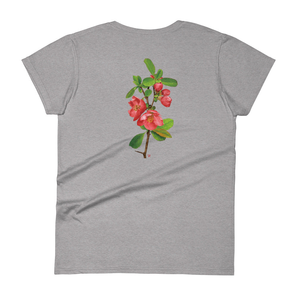 Chinese quince Women's short sleeve t-shirt
