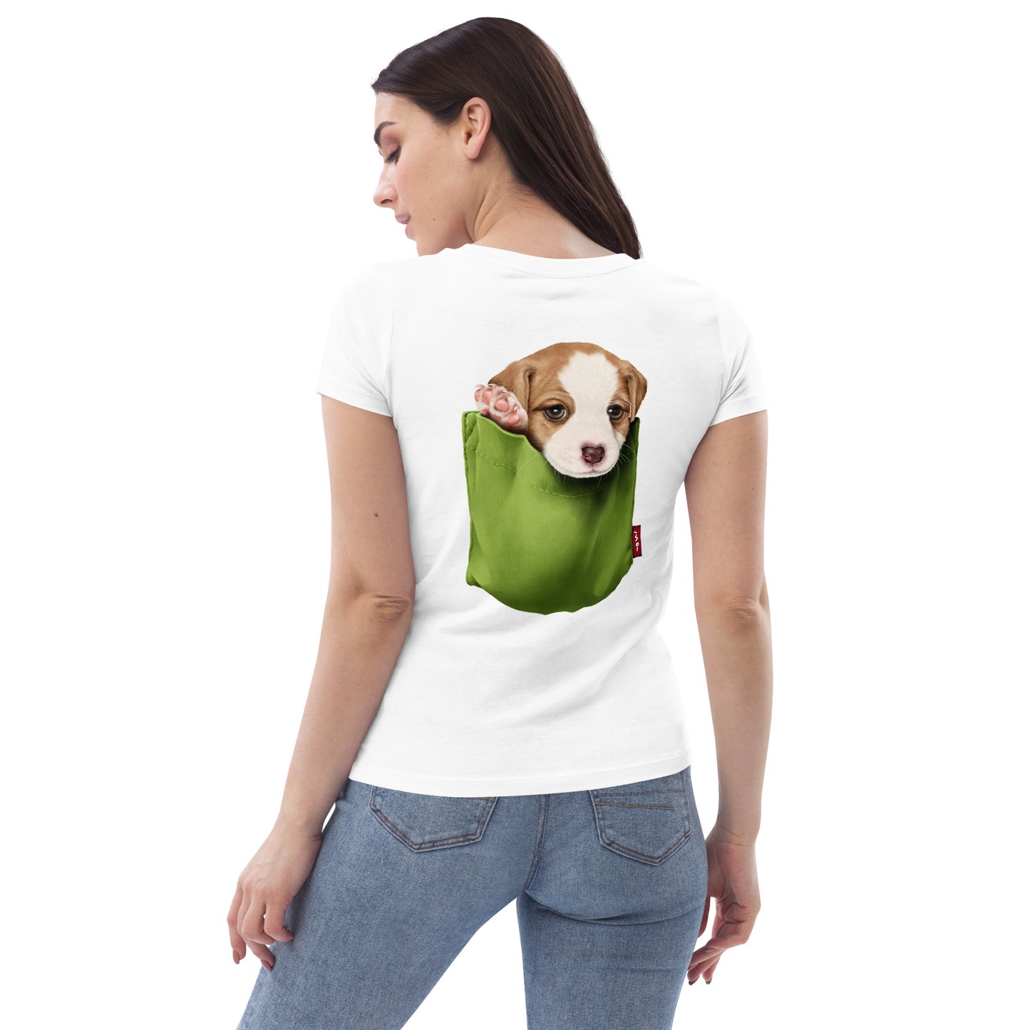 Jack Russell Terrier Women's fitted eco tee