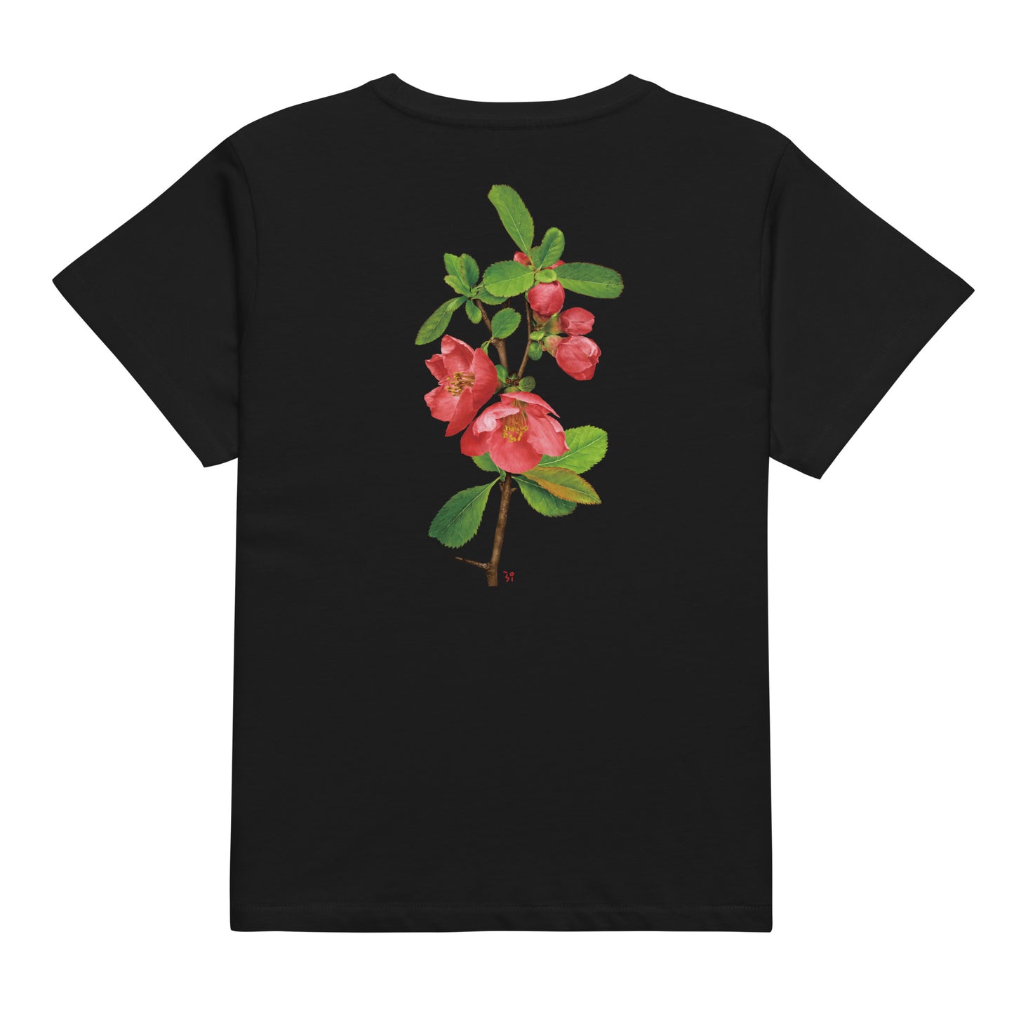 Chinese quince Women’s high-waisted t-shirt