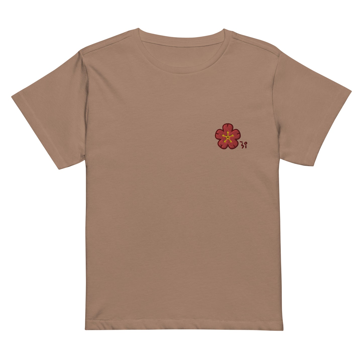 Chinese quince Women’s high-waisted t-shirt