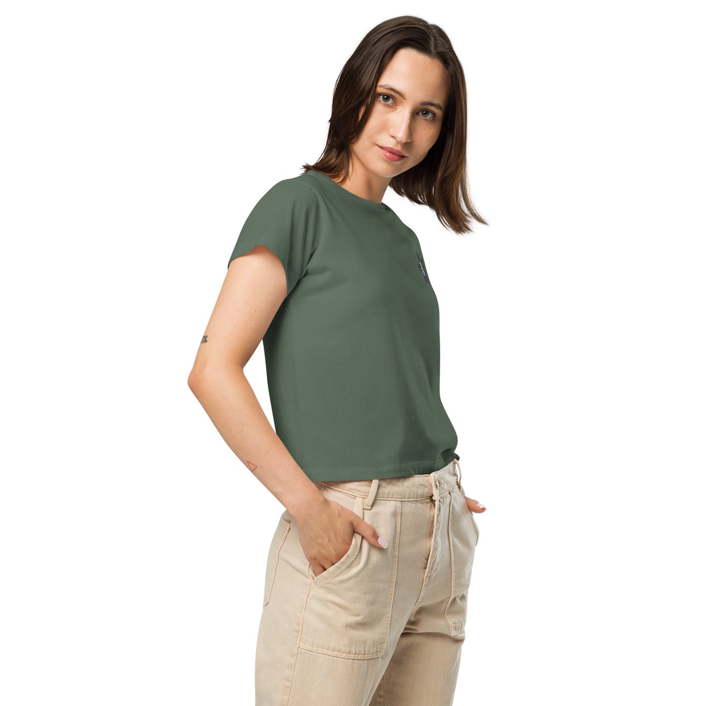 Columbine Women’s high-waisted t-shirt