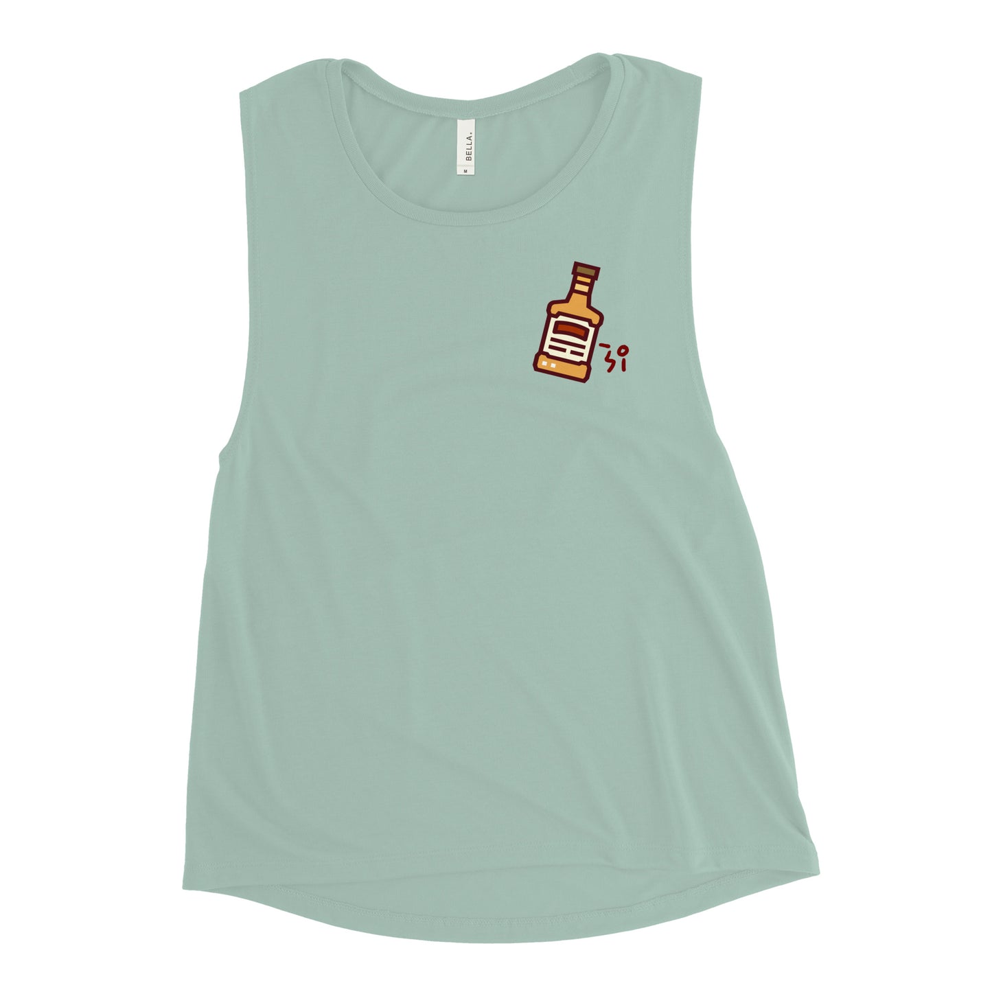 Whiskey Ladies’ Muscle Tank
