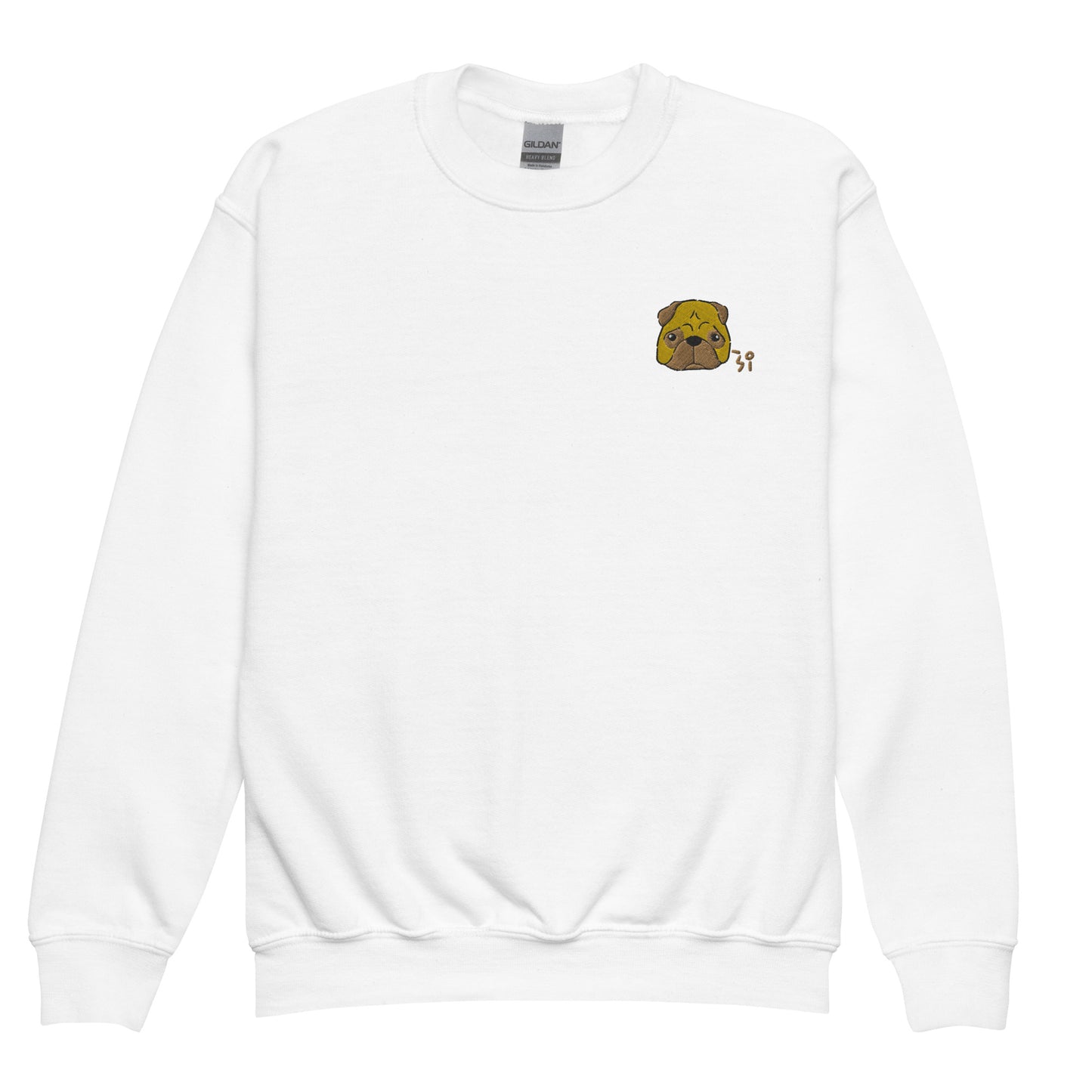 Pug Youth crewneck sweatshirt