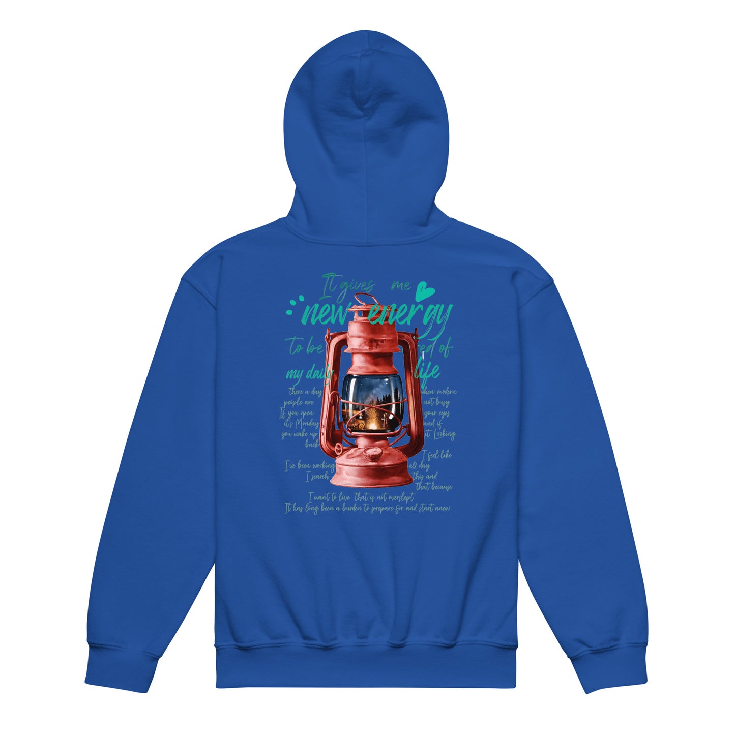 Camp lantern Youth heavy blend hoodie