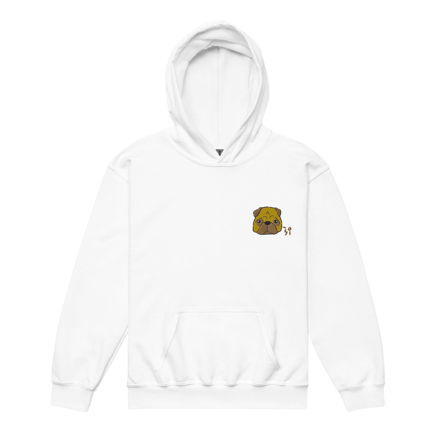 Pug Youth heavy blend hoodie
