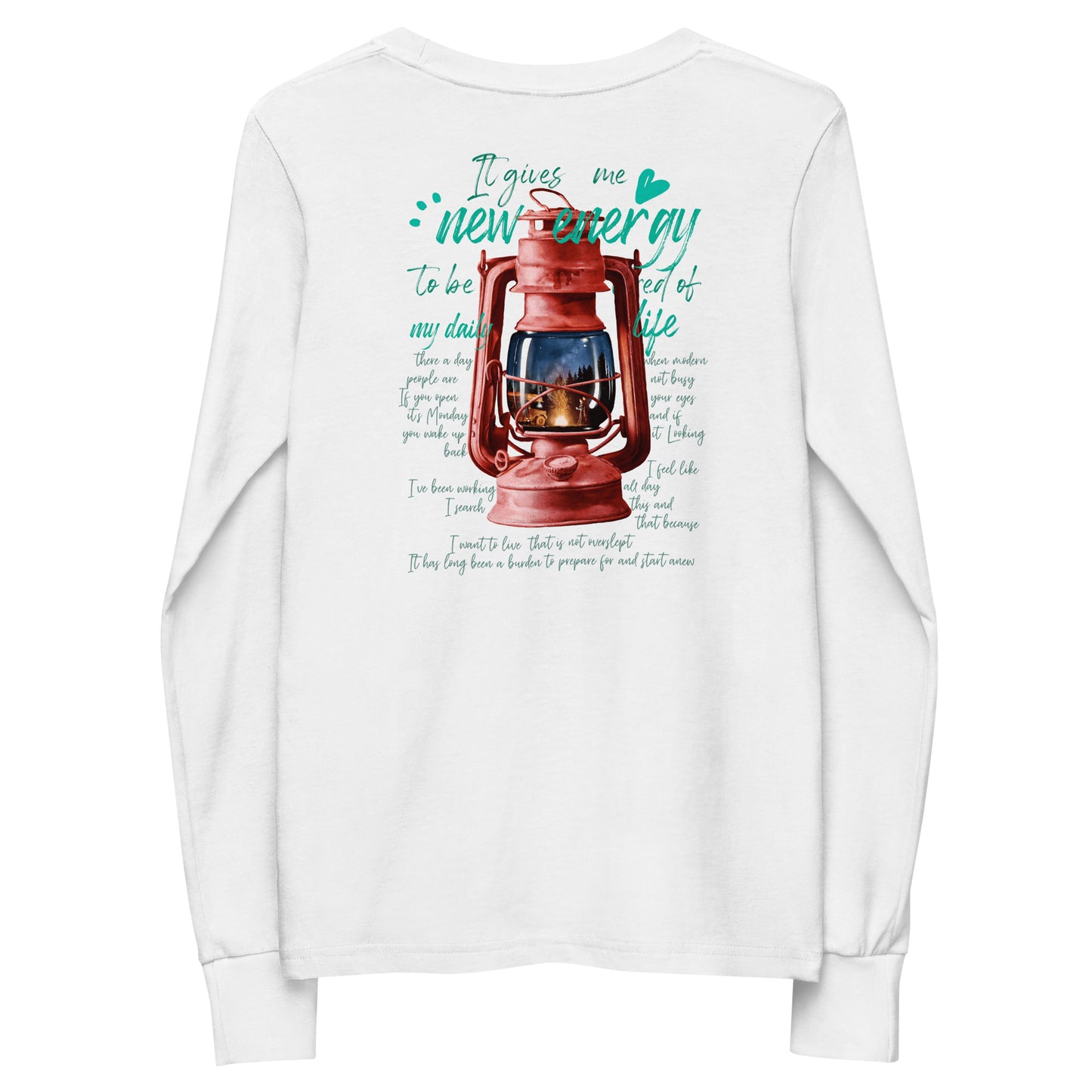 Camp lantern Youth long sleeve tee