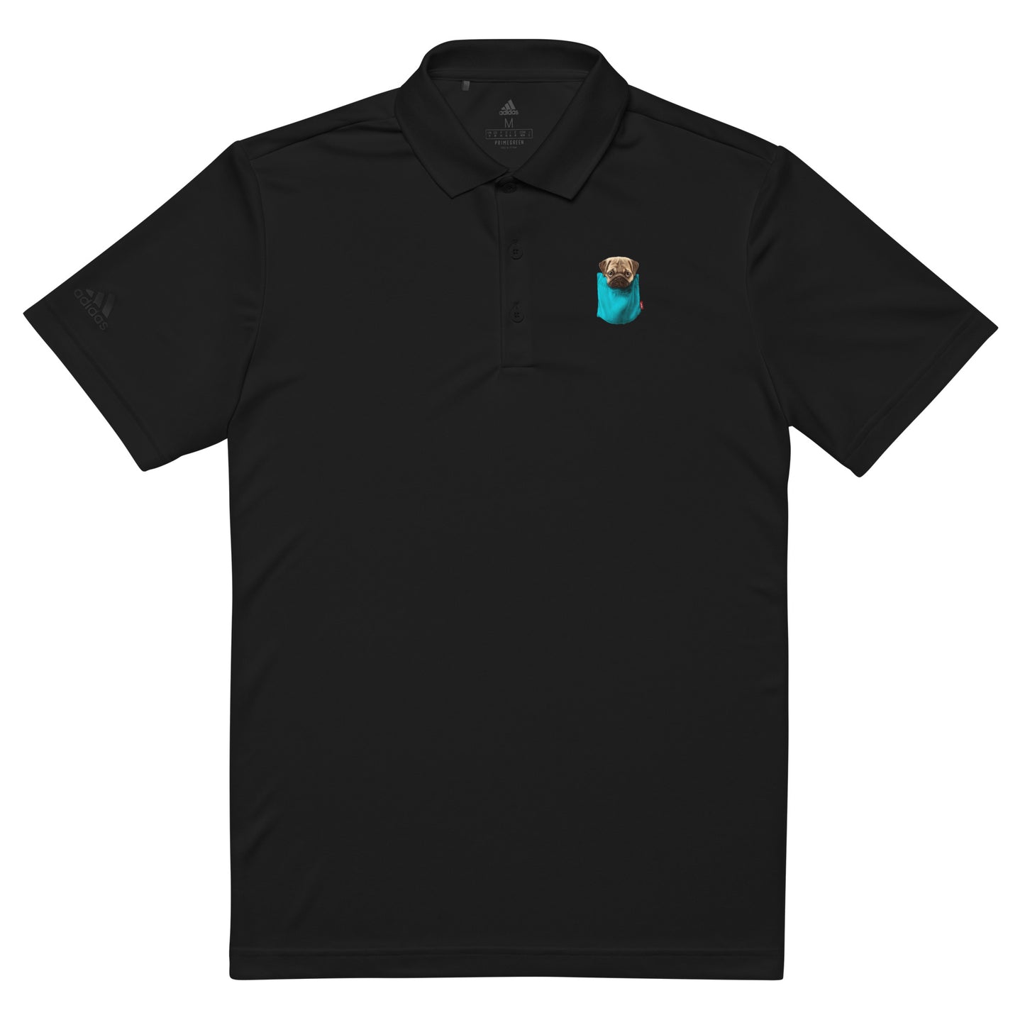 Pug adidas Premium Polo Shirt