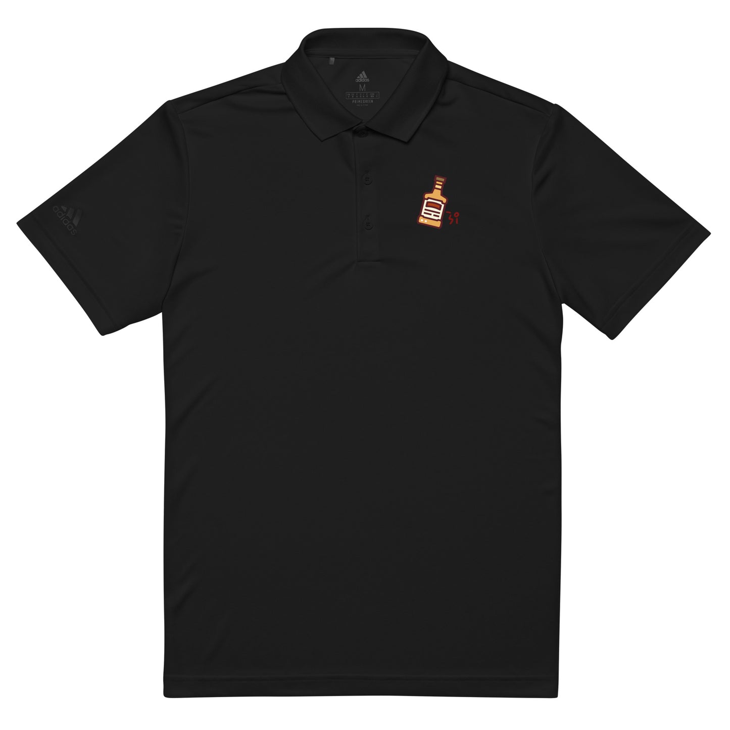 Whiskey adidas Premium Polo Shirt