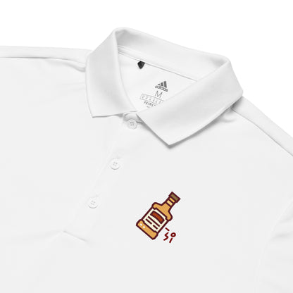 Whiskey adidas Premium Polo Shirt