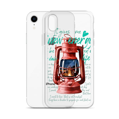 Camp lantern Clear Case for iPhone®