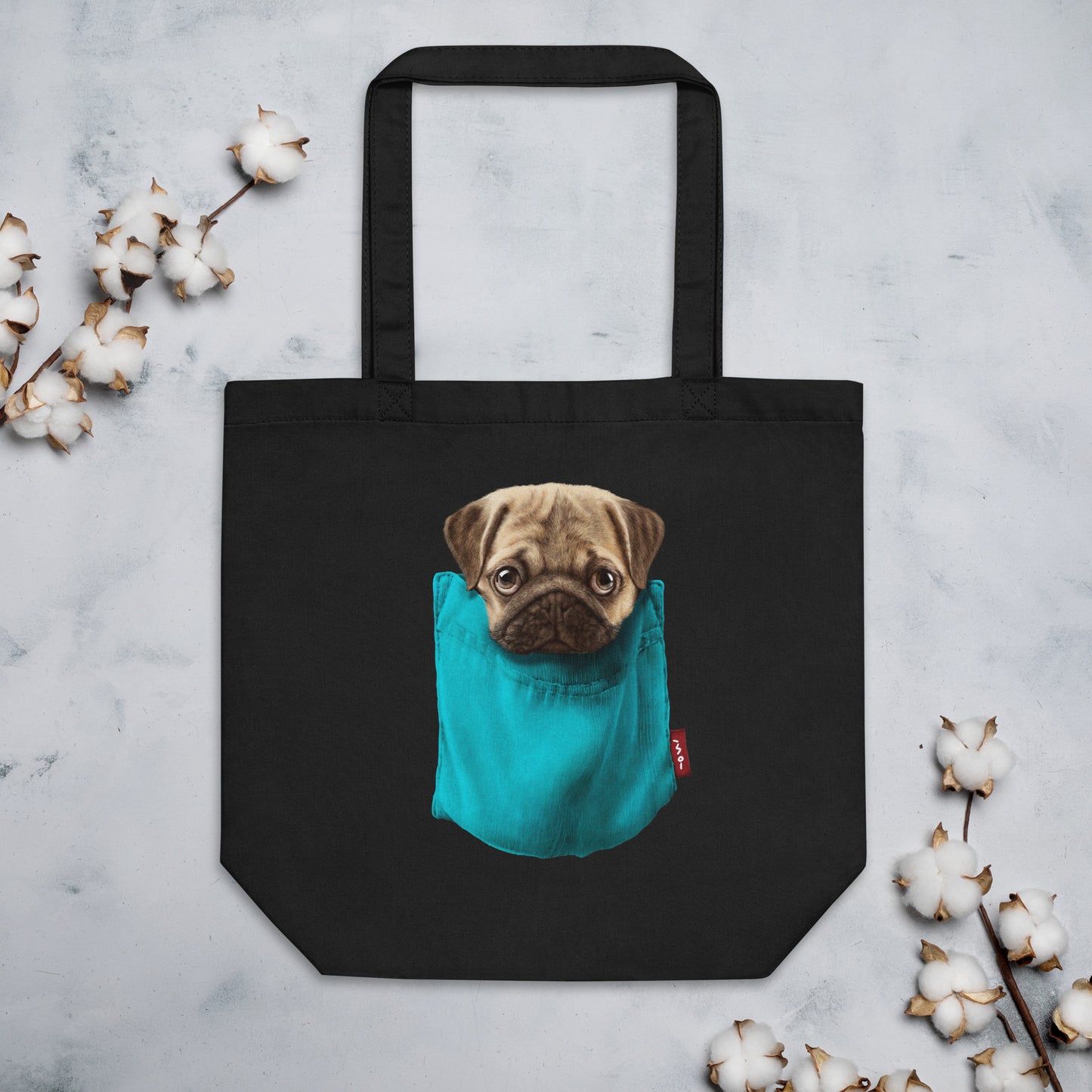 Pug Eco Tote Bag