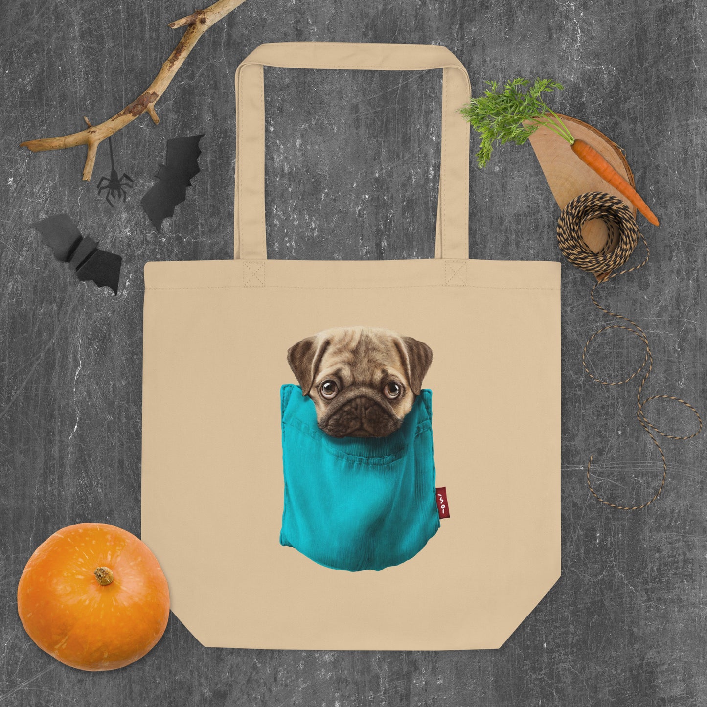 Pug Eco Tote Bag