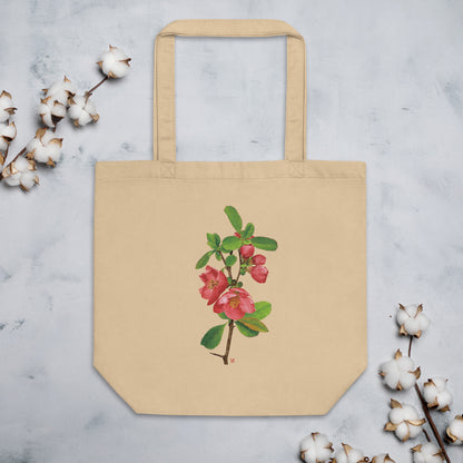 Chinese quince Eco Tote Bag