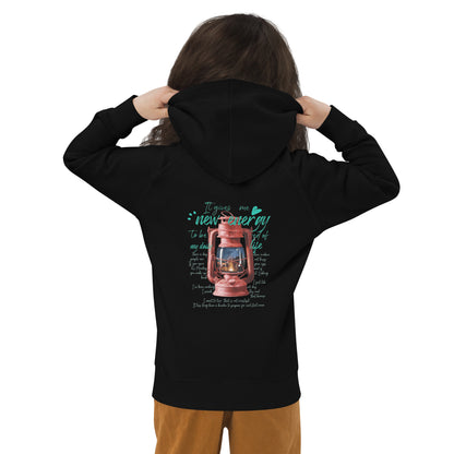 Camp lantern Kids eco hoodie