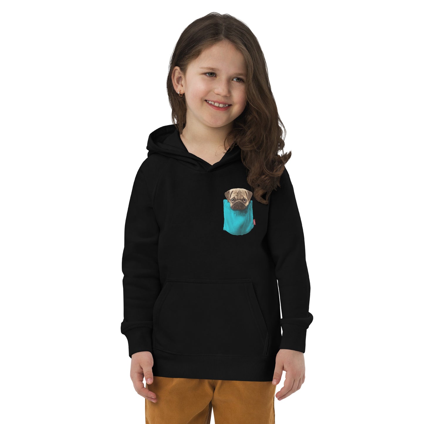 Pug Kids eco hoodie