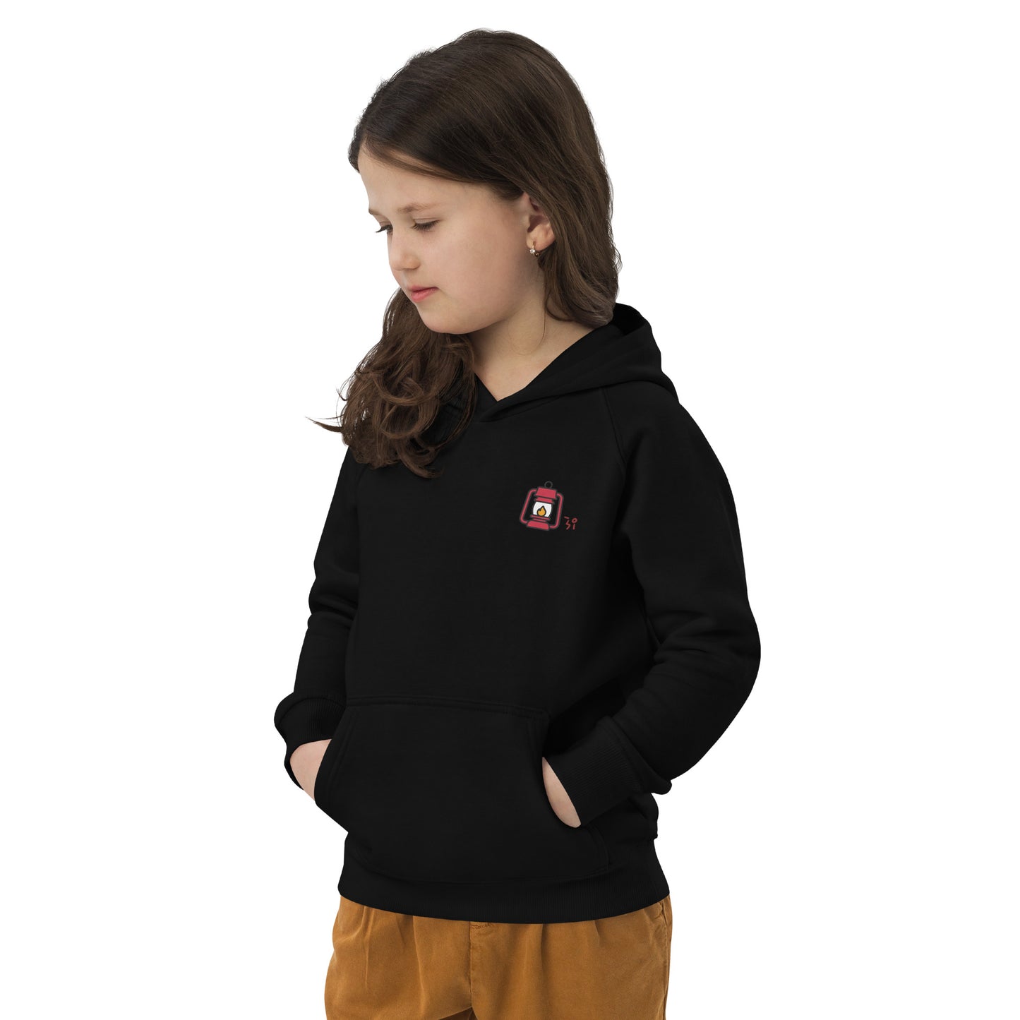 Camp lantern Kids eco hoodie