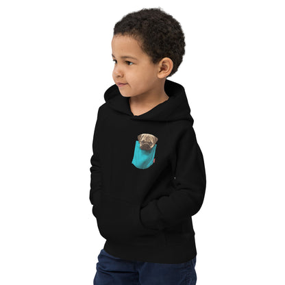 Pug Kids eco hoodie