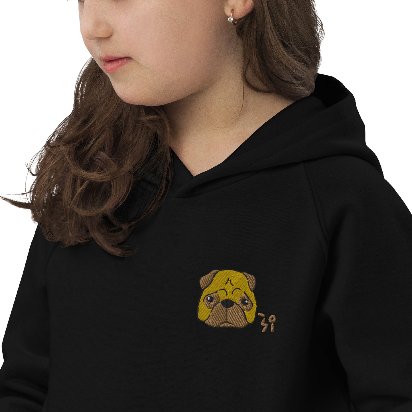 Pug Kids eco hoodie